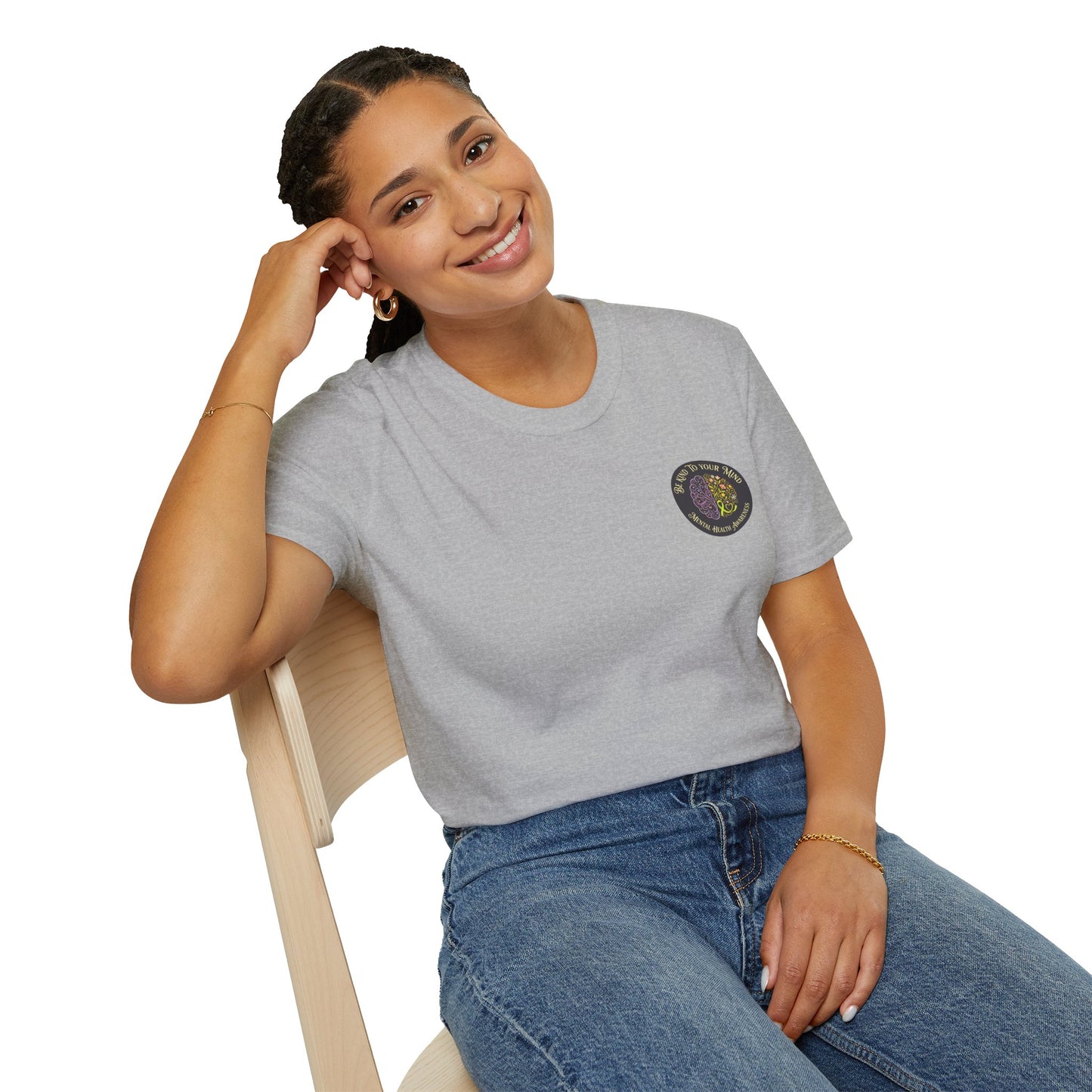 T-Shirt: "Be Kind to Your Mind" Mental Health Awareness