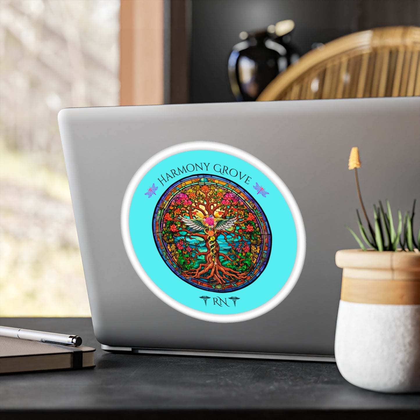 All-Weather Vinyl Decal Harmony Grove Tree of Life