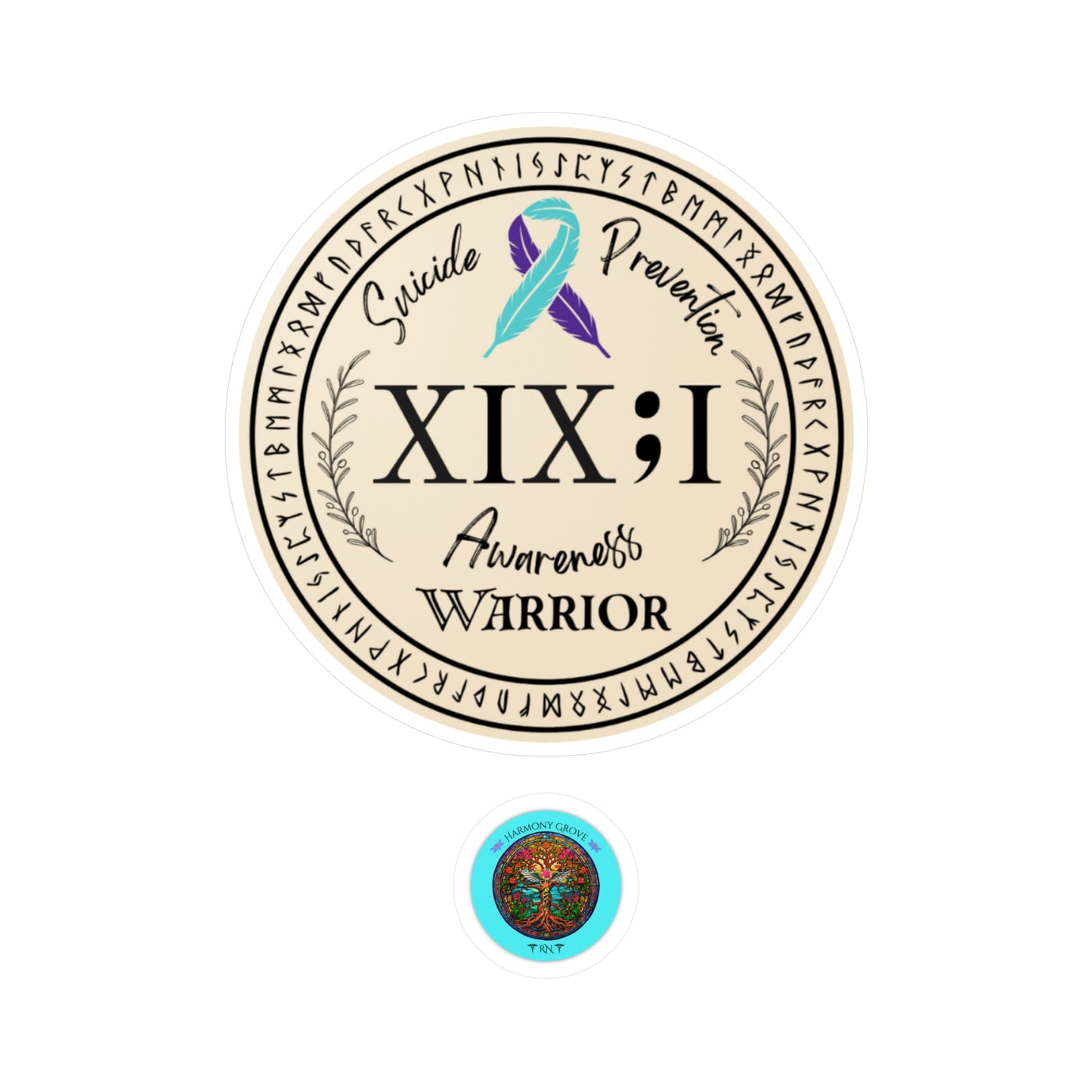 All-Weather Vinyl Decal: XIX;I Warrior