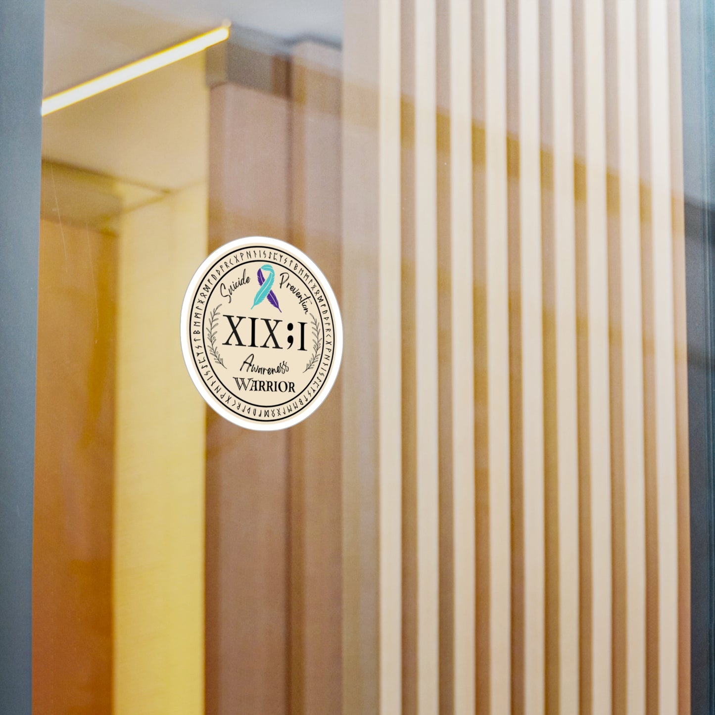 All-Weather Vinyl Decal: XIX;I Warrior