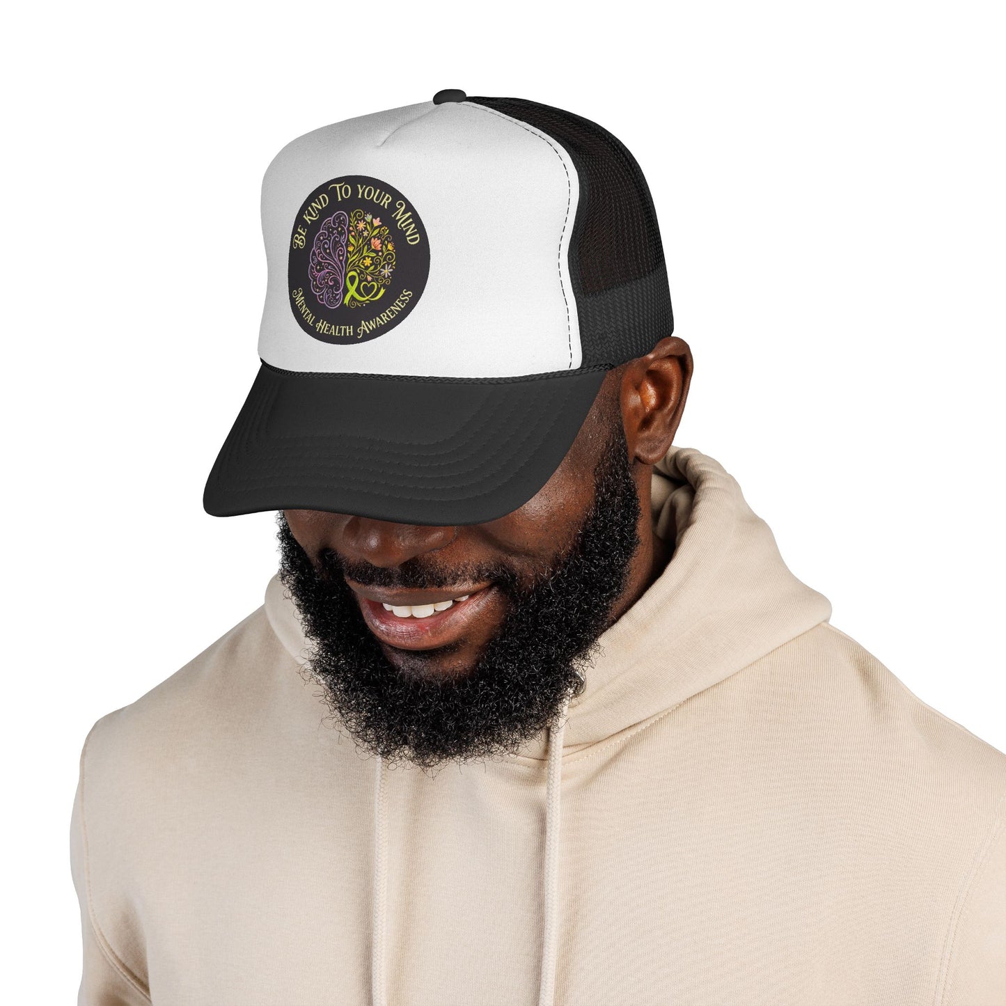Trucker Hat: "Be Kind to Your Mind" Mental Health Awareness
