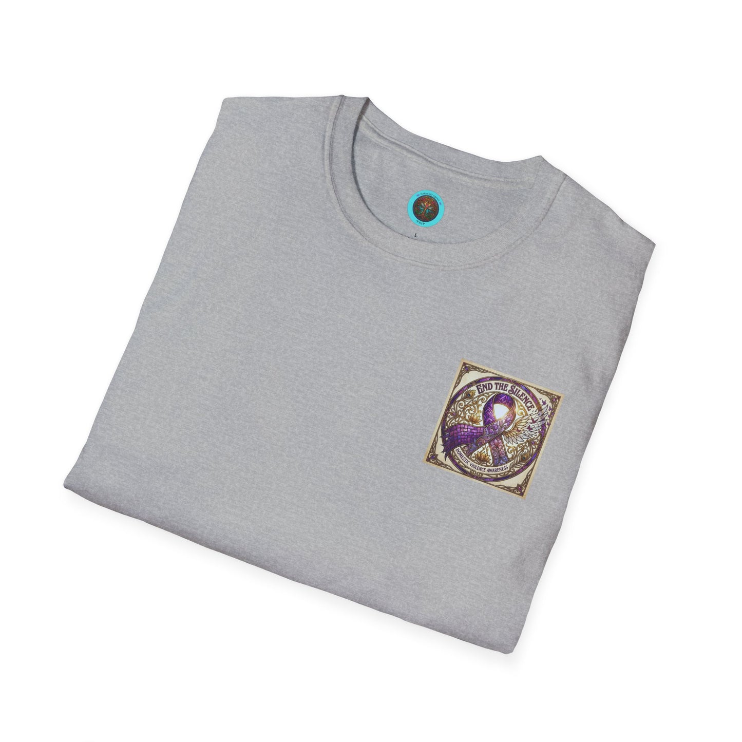 T-Shirt: "End the Silence" Domestic Violence Awareness Support