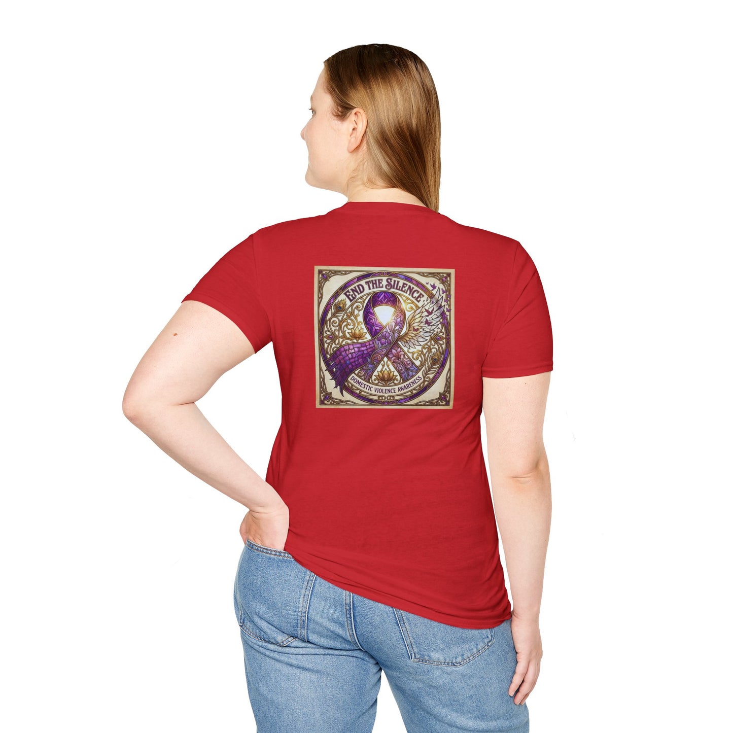 T-Shirt: "End the Silence" Domestic Violence Awareness Support