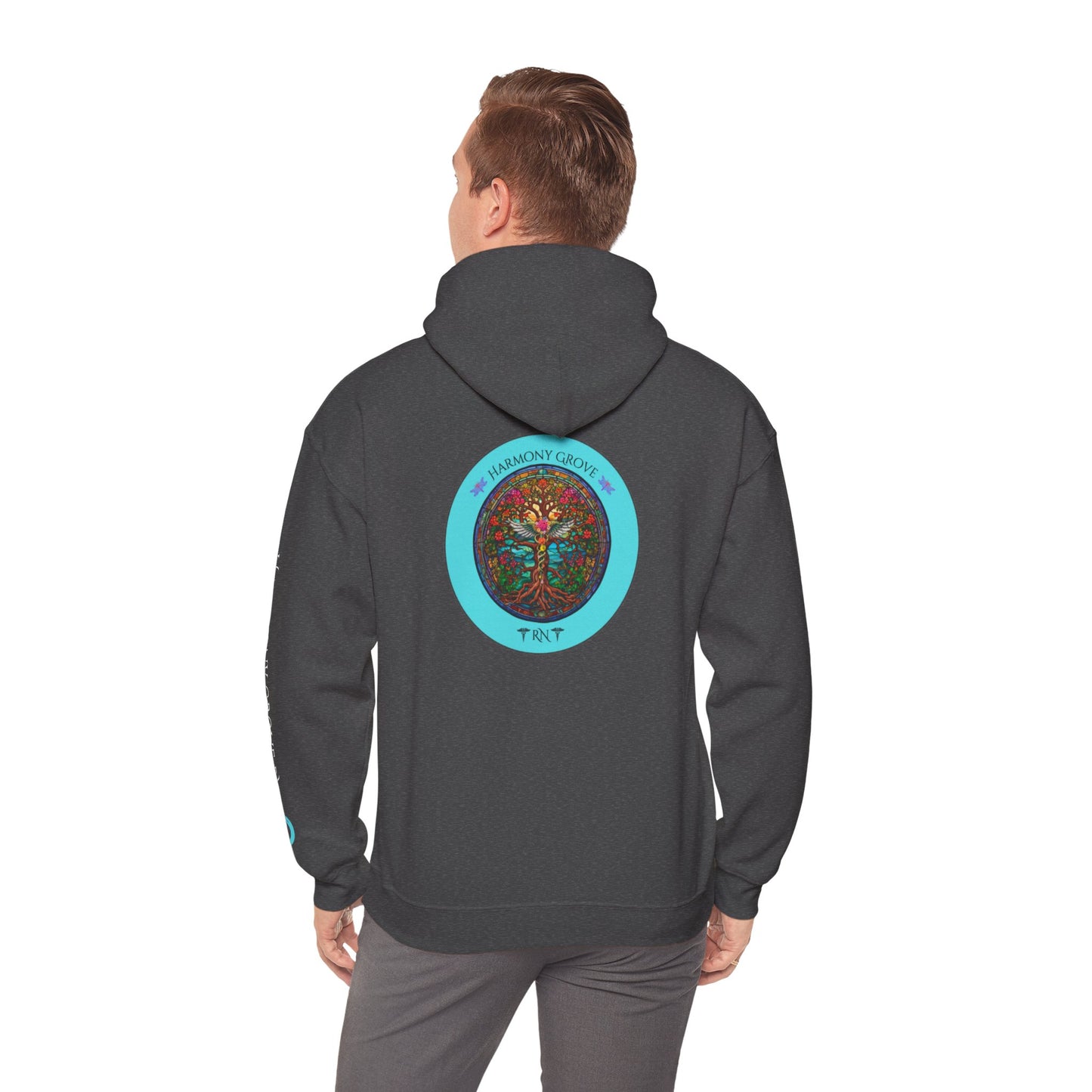 Pullover Hoodie: Harmony Grove RN