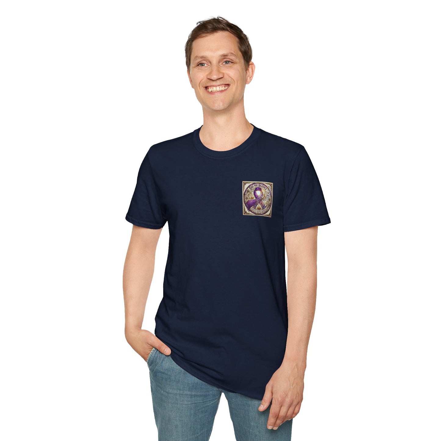 T-Shirt: "End the Silence" Domestic Violence Awareness Support