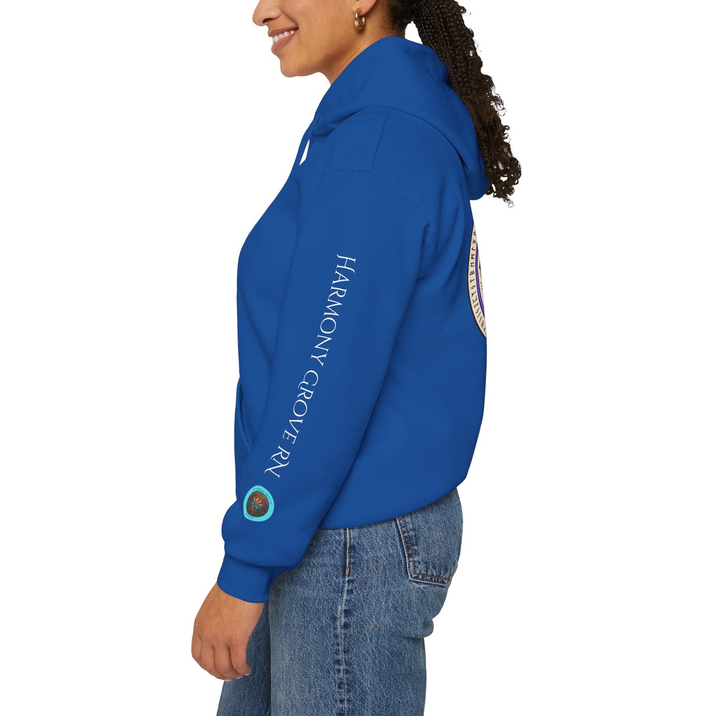 Pullover Hoodie: Suicide Awareness Warrior (XIX;I) Teal & Purple Support Ribbon