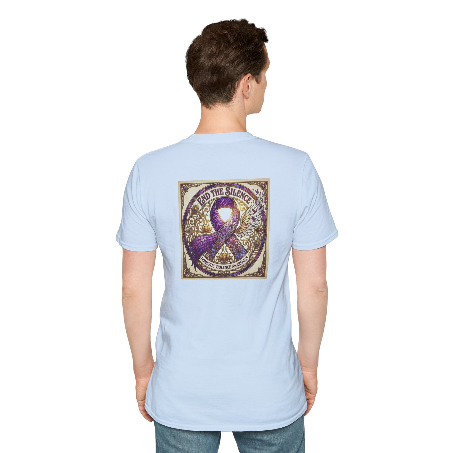 T-Shirt: "End the Silence" Domestic Violence Awareness Support