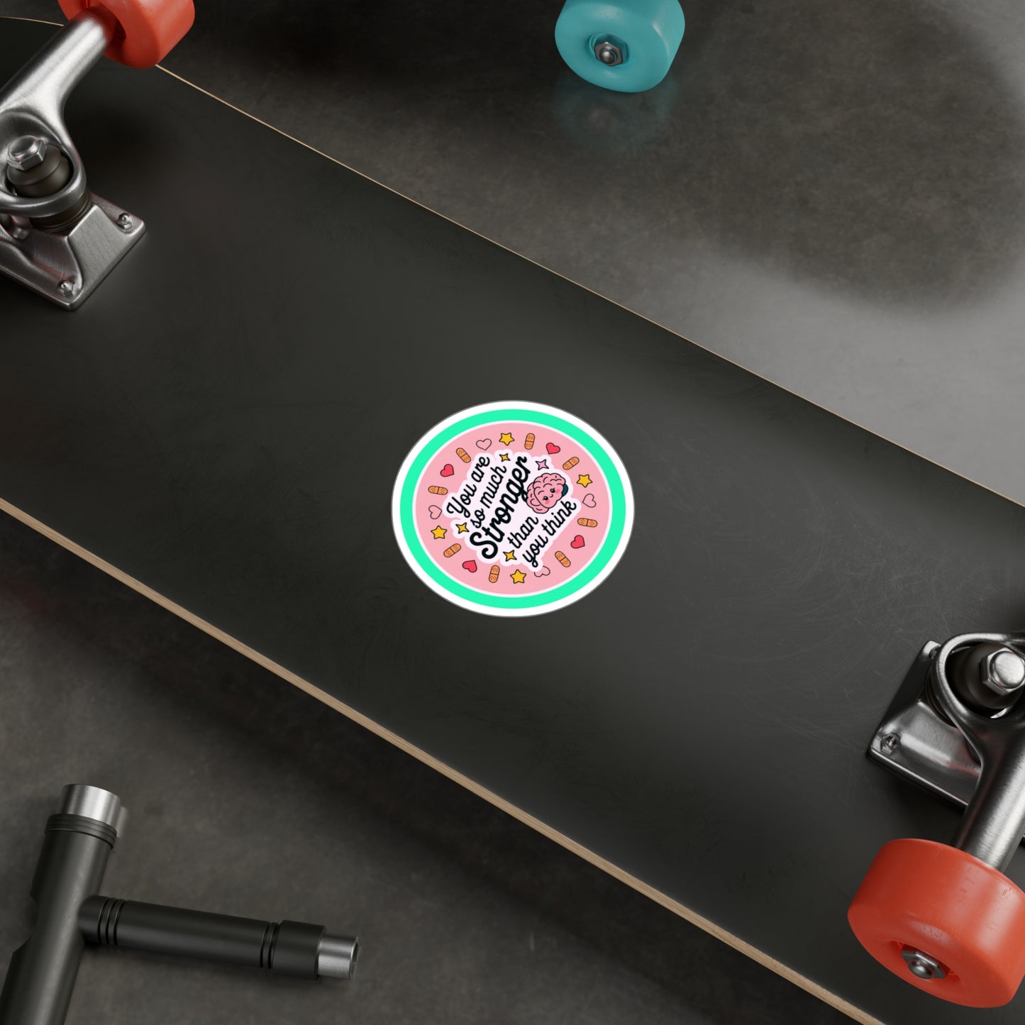 All-Weather Vinyl Decal: "You Are So Much Stronger"