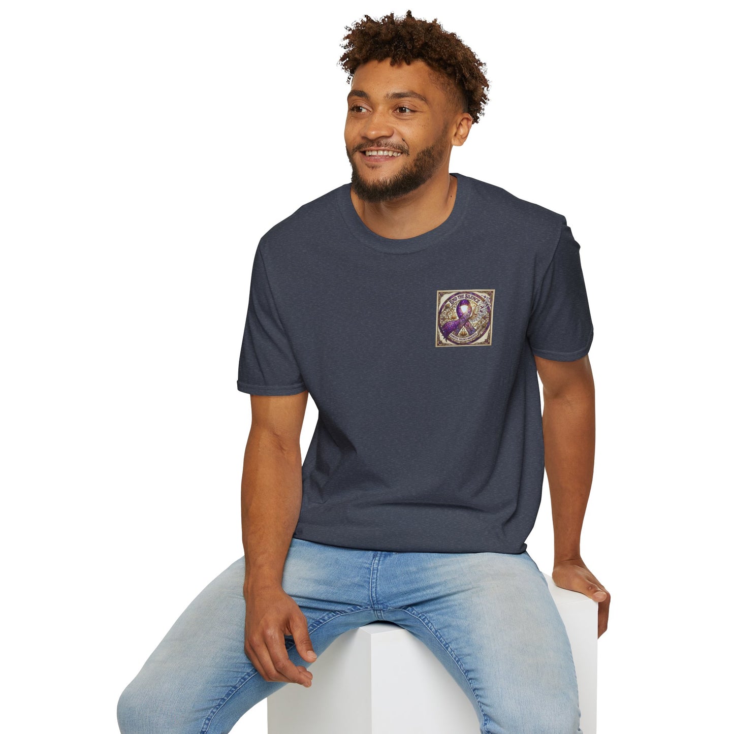 T-Shirt: "End the Silence" Domestic Violence Awareness Support
