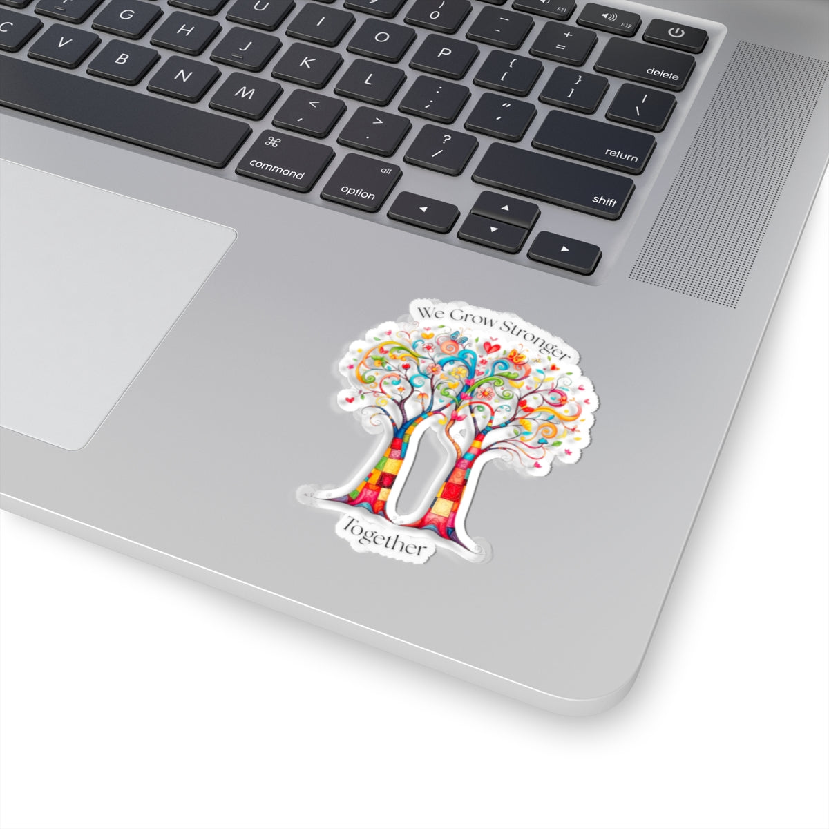 Kiss-Cut Sticker: Stronger Together Trees