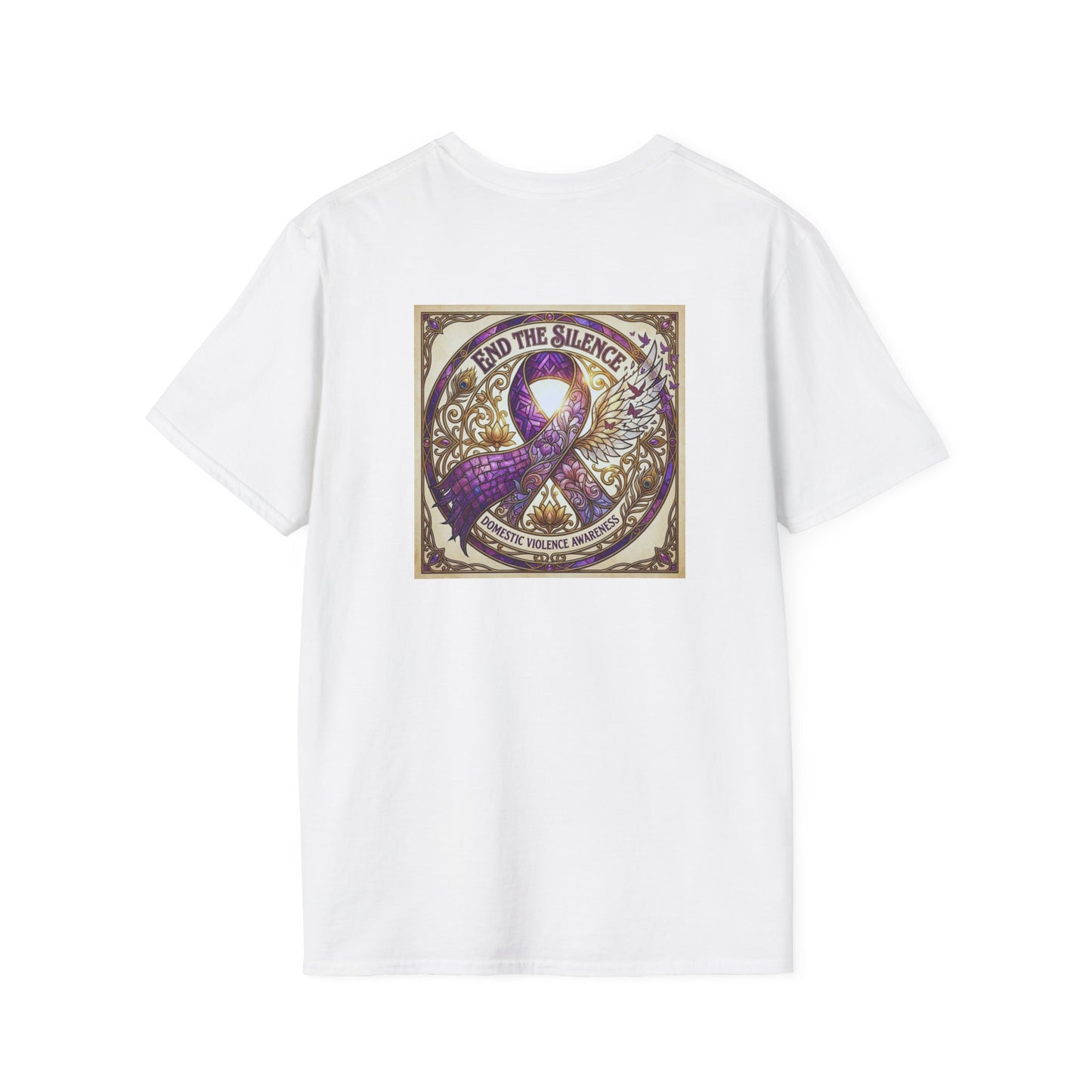 T-Shirt: "End the Silence" Domestic Violence Awareness Support