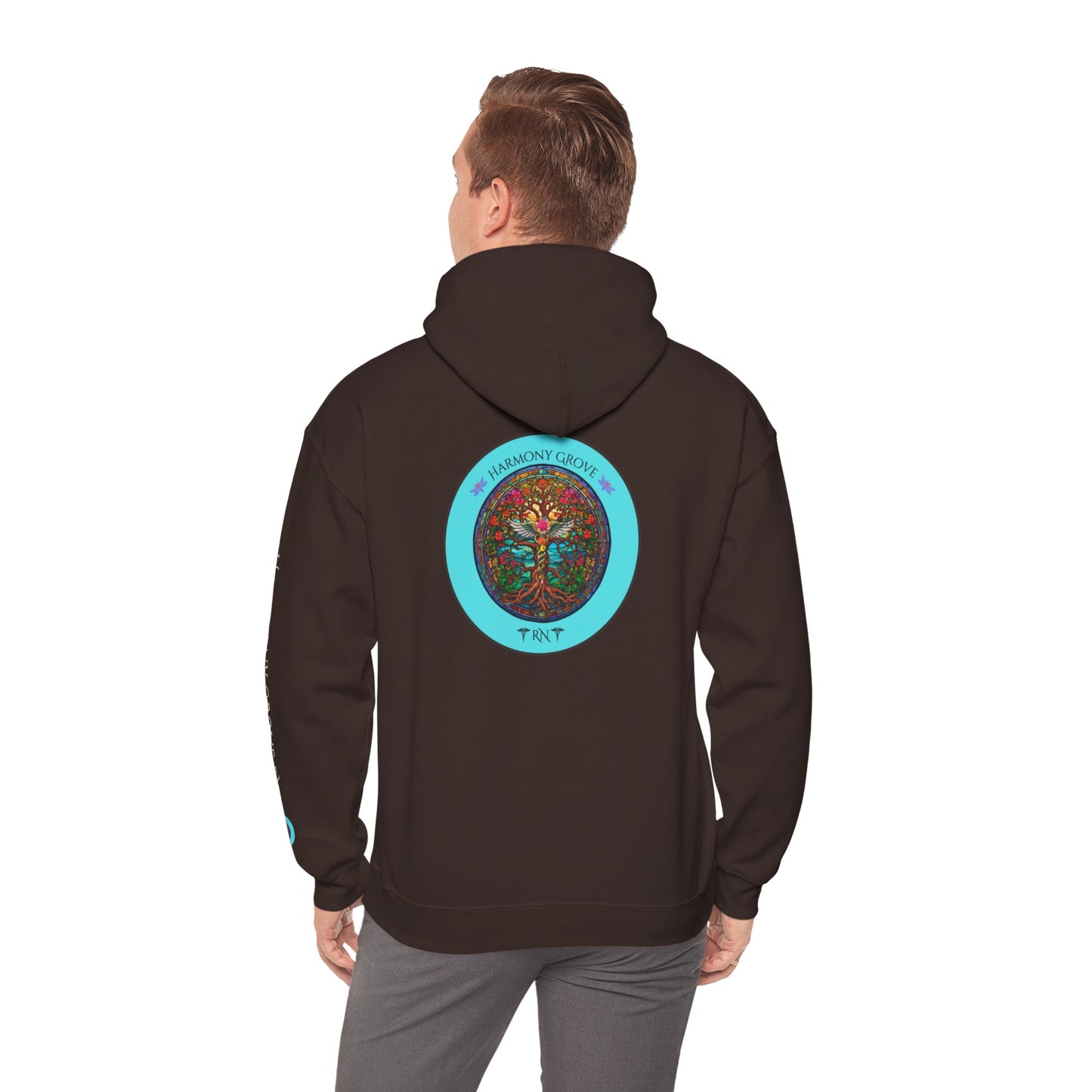 Pullover Hoodie: Harmony Grove RN