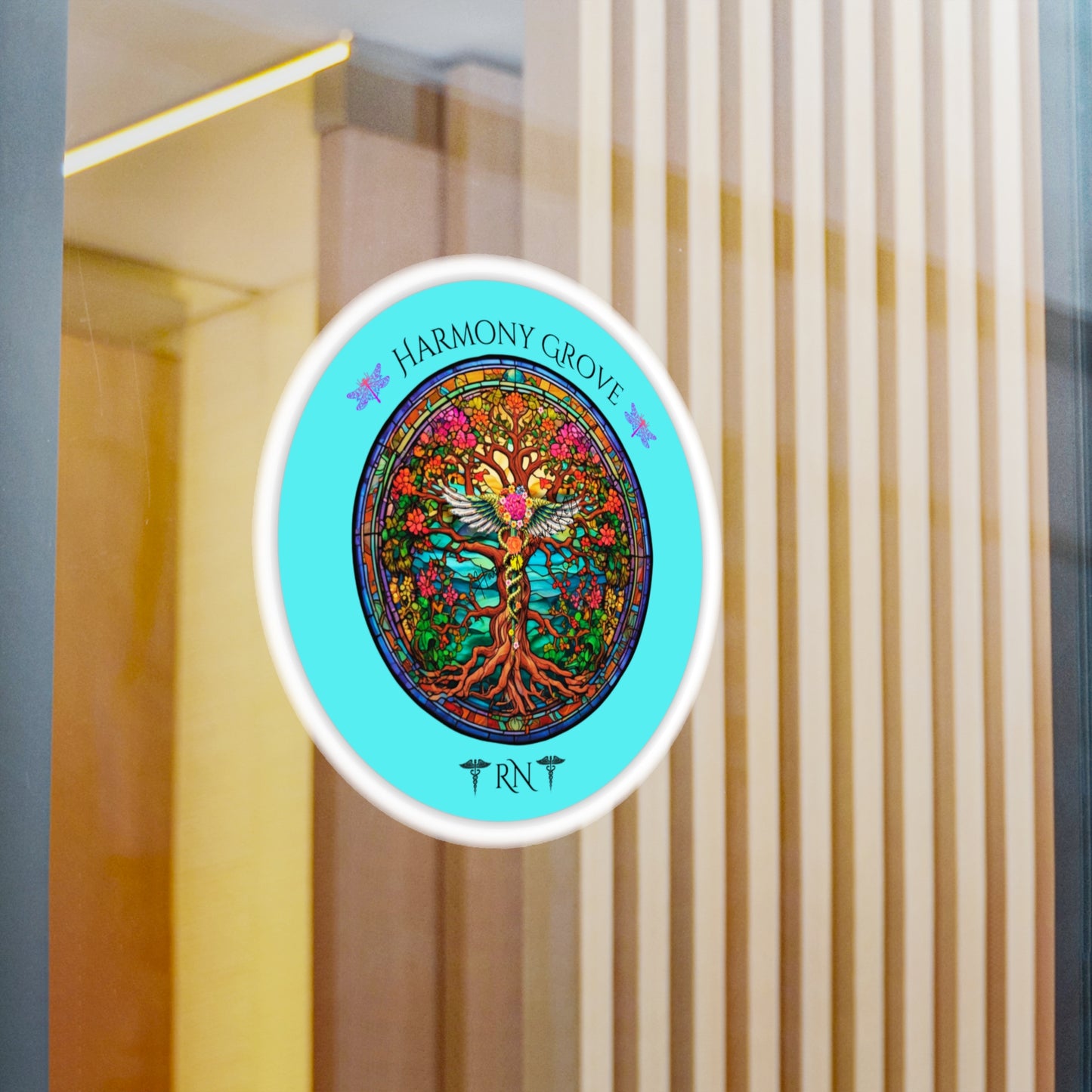 All-Weather Vinyl Decal Harmony Grove Tree of Life