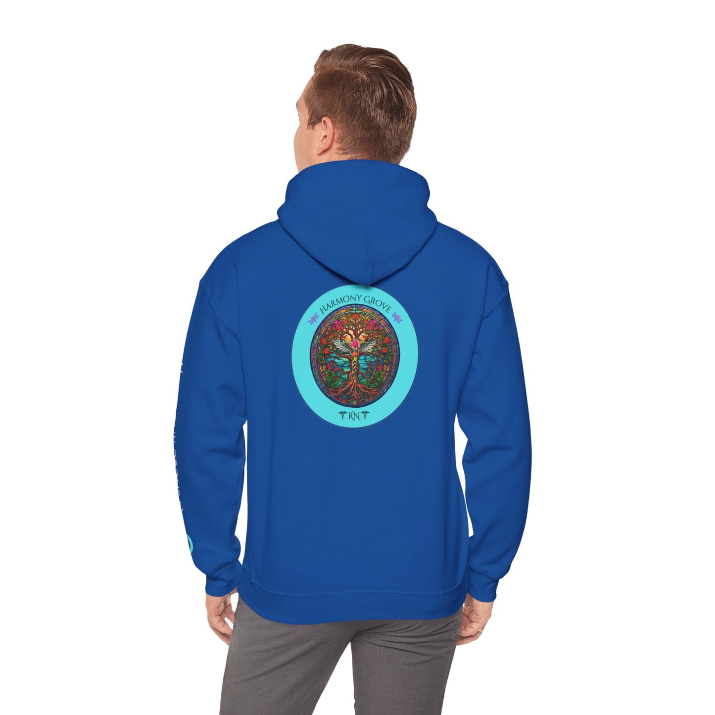 Pullover Hoodie: Harmony Grove RN