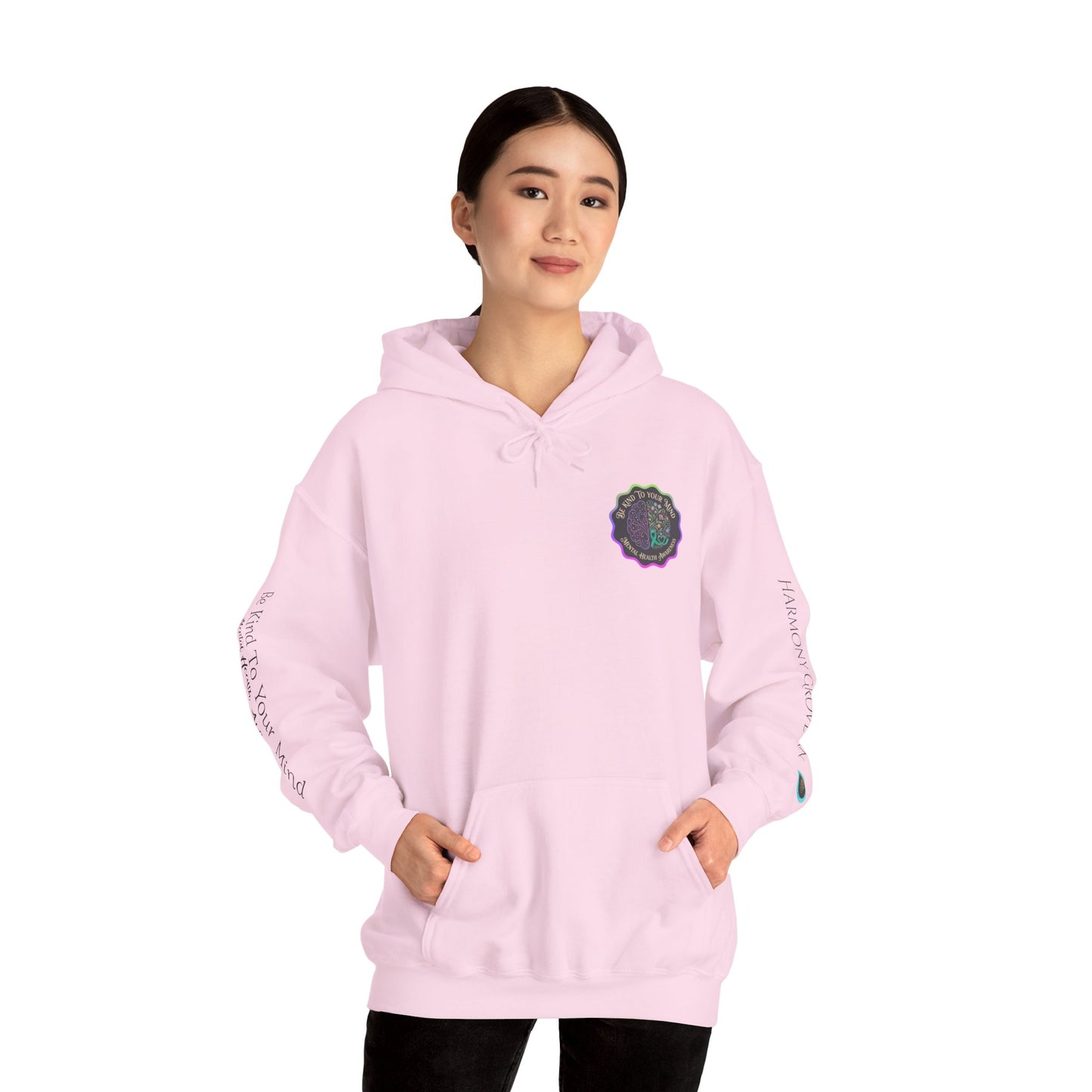 Pullover Hoodie: "Be Kind to Your Mind" Mental Health Awareness
