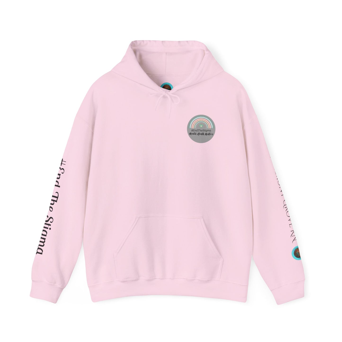Pullover Hoodie: "#EndTheStigma" Mental Health Matters