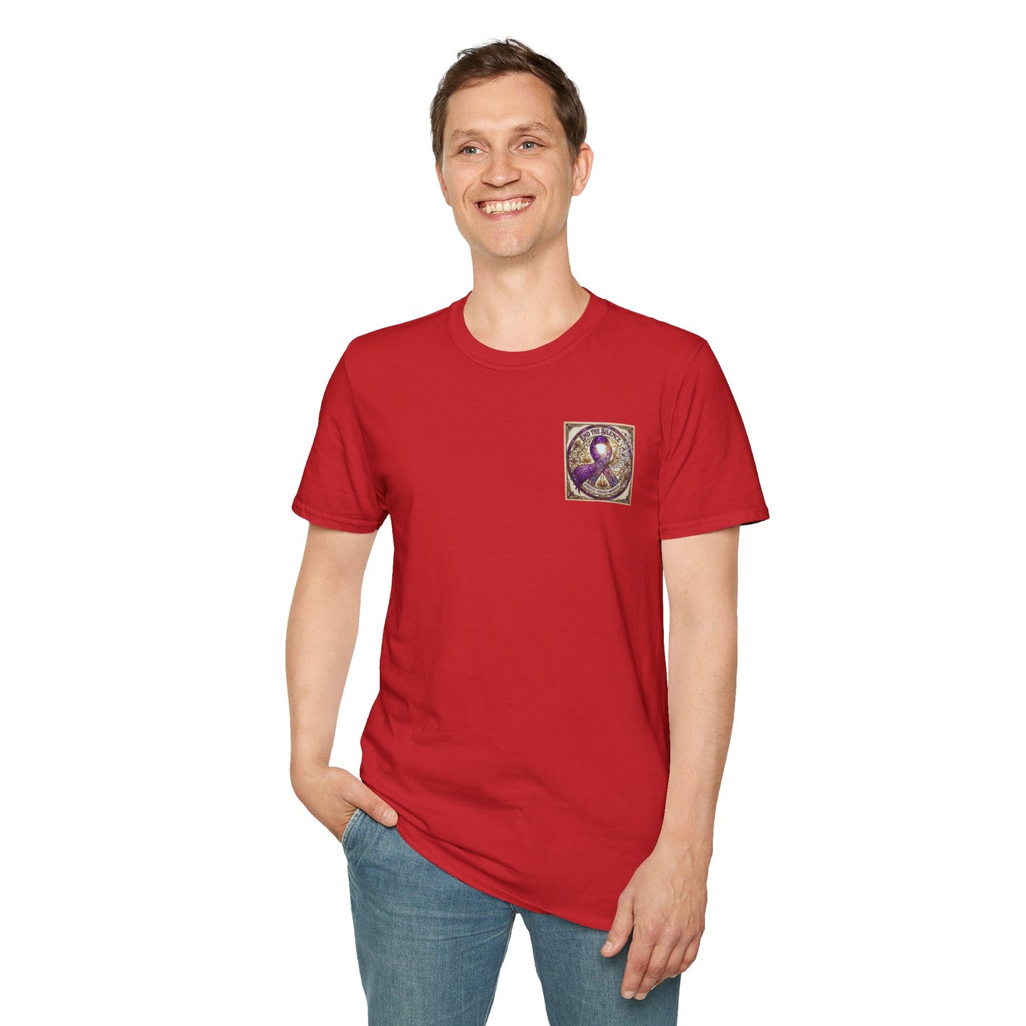 T-Shirt: "End the Silence" Domestic Violence Awareness Support