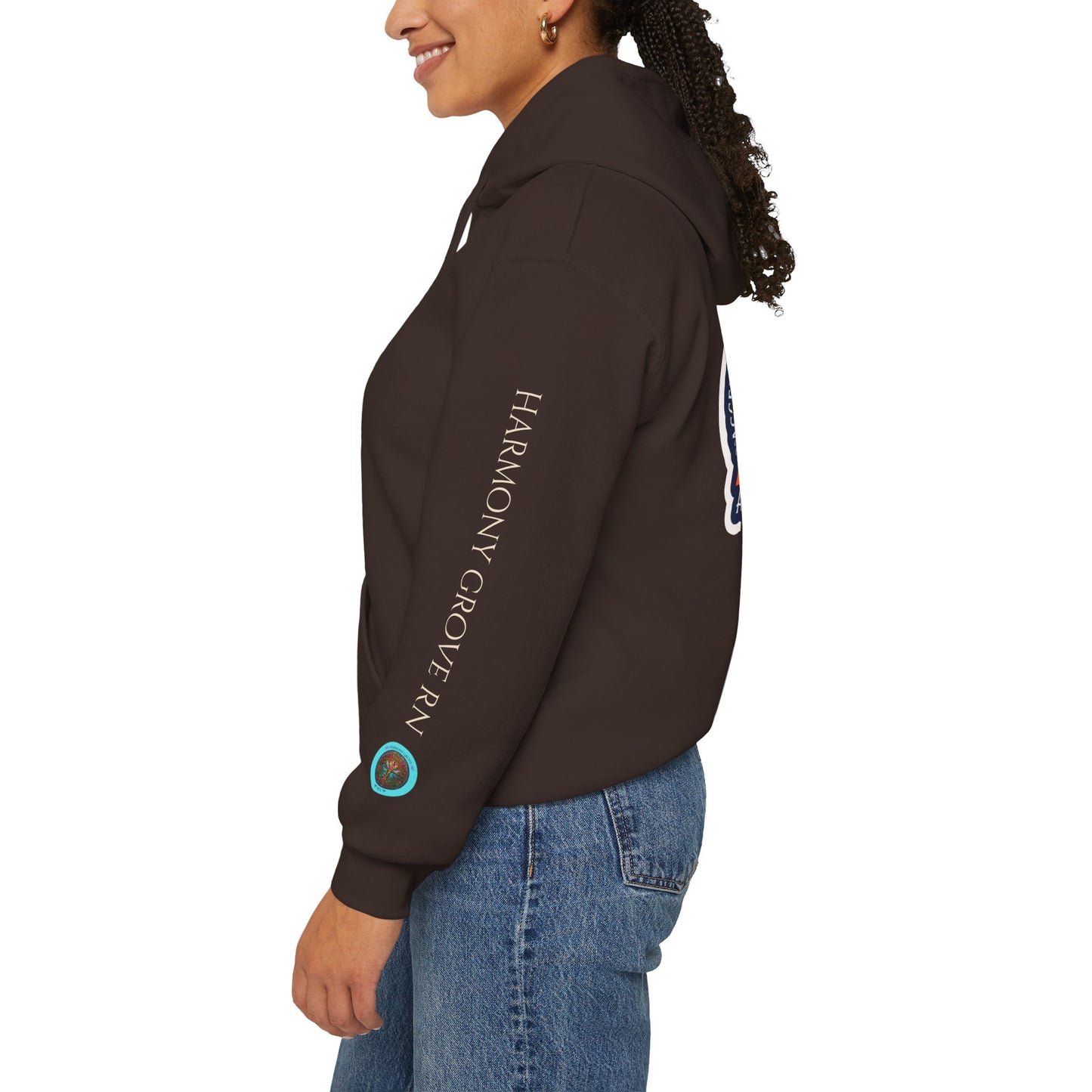 Pullover Hoodie: "Autism Awareness" Colorful Tree Compassion Design