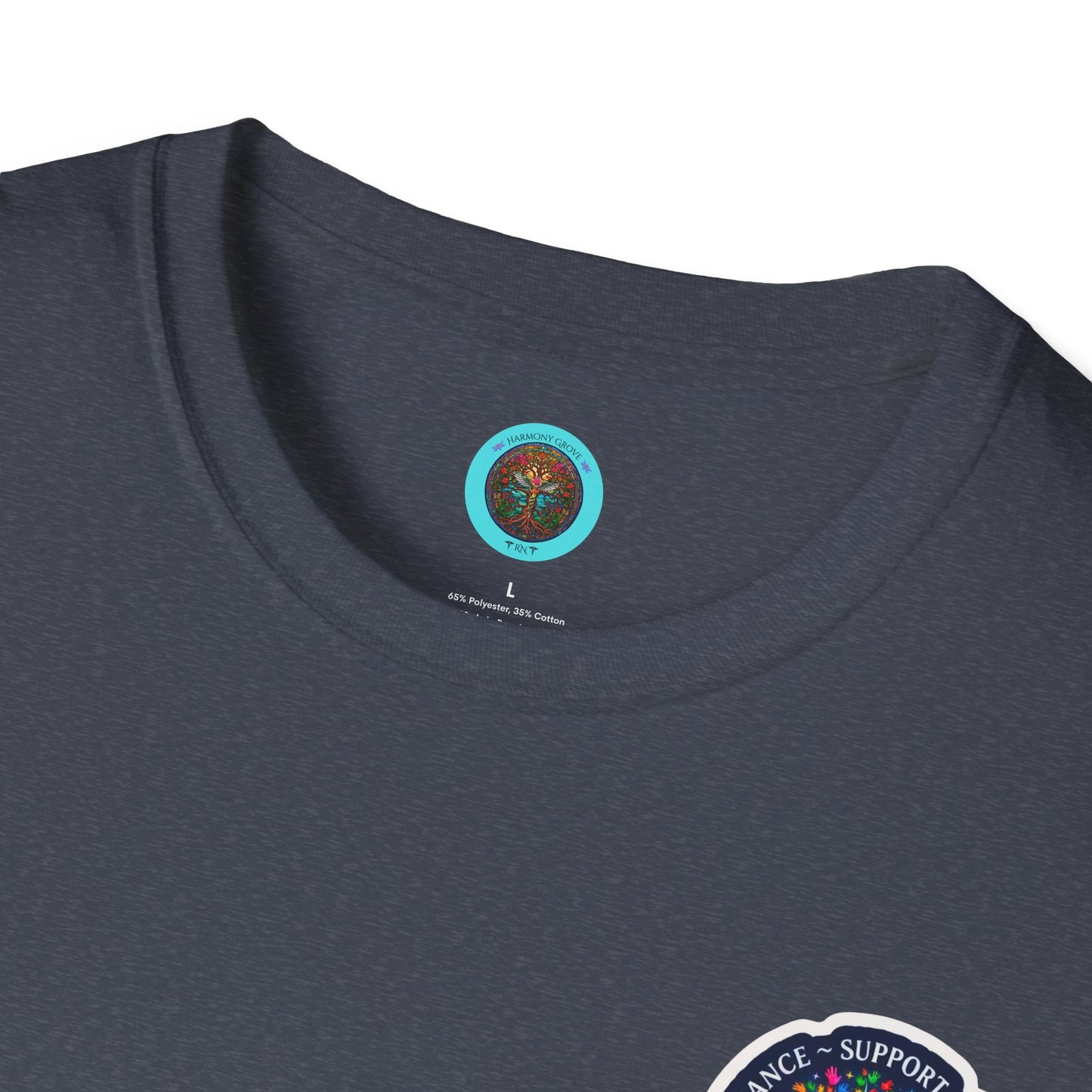T-Shirt: "Autism Awareness" Rainbow Tree