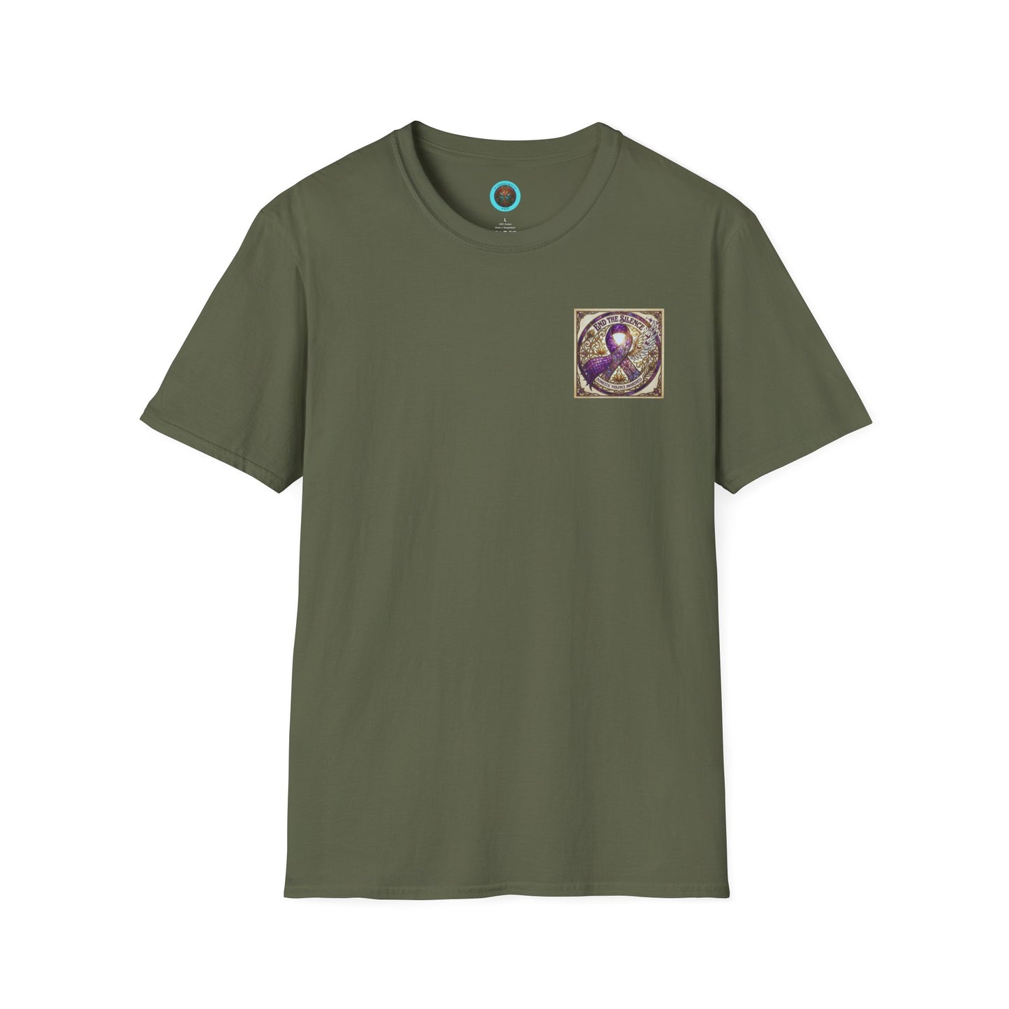 T-Shirt: "End the Silence" Domestic Violence Awareness Support