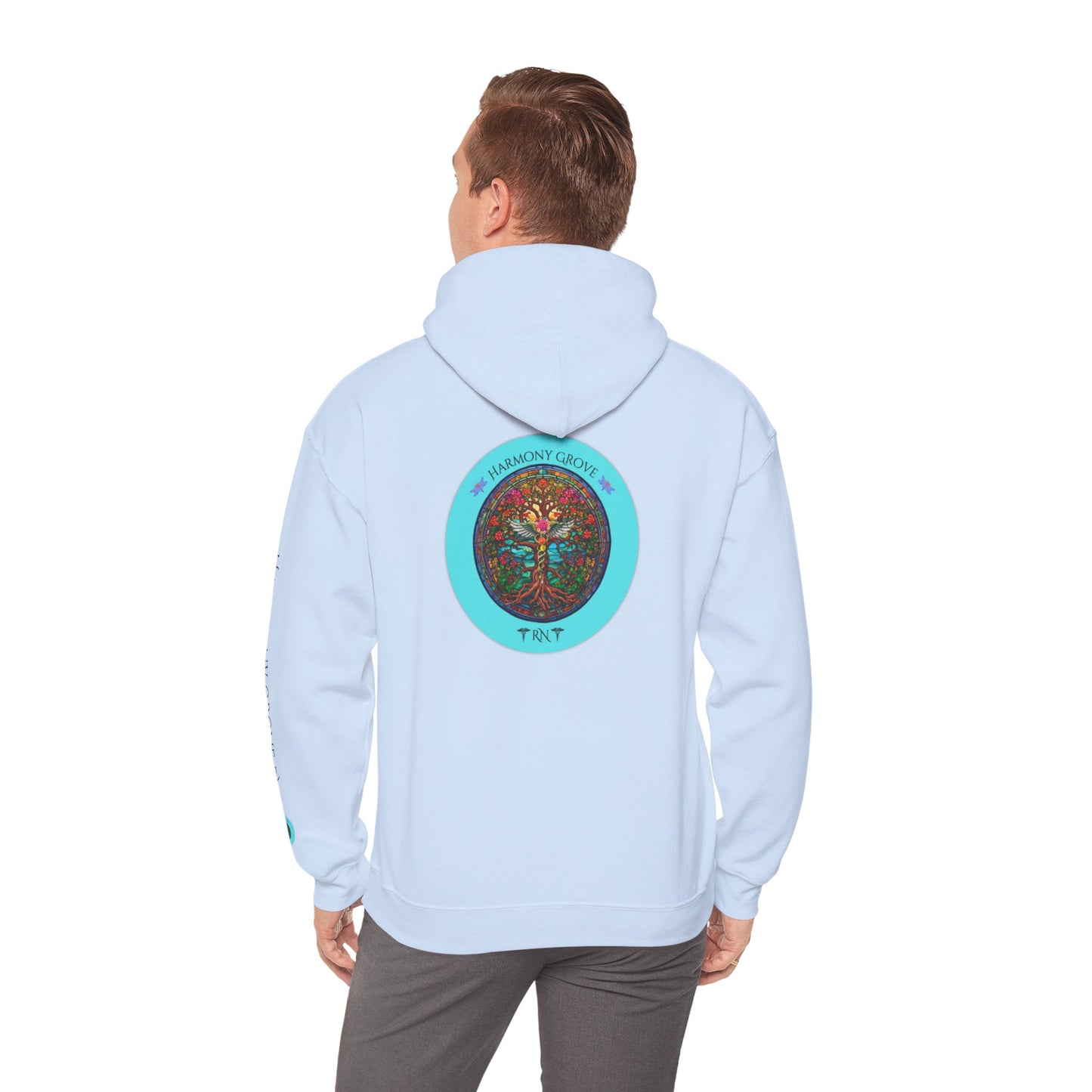 Pullover Hoodie: Harmony Grove RN