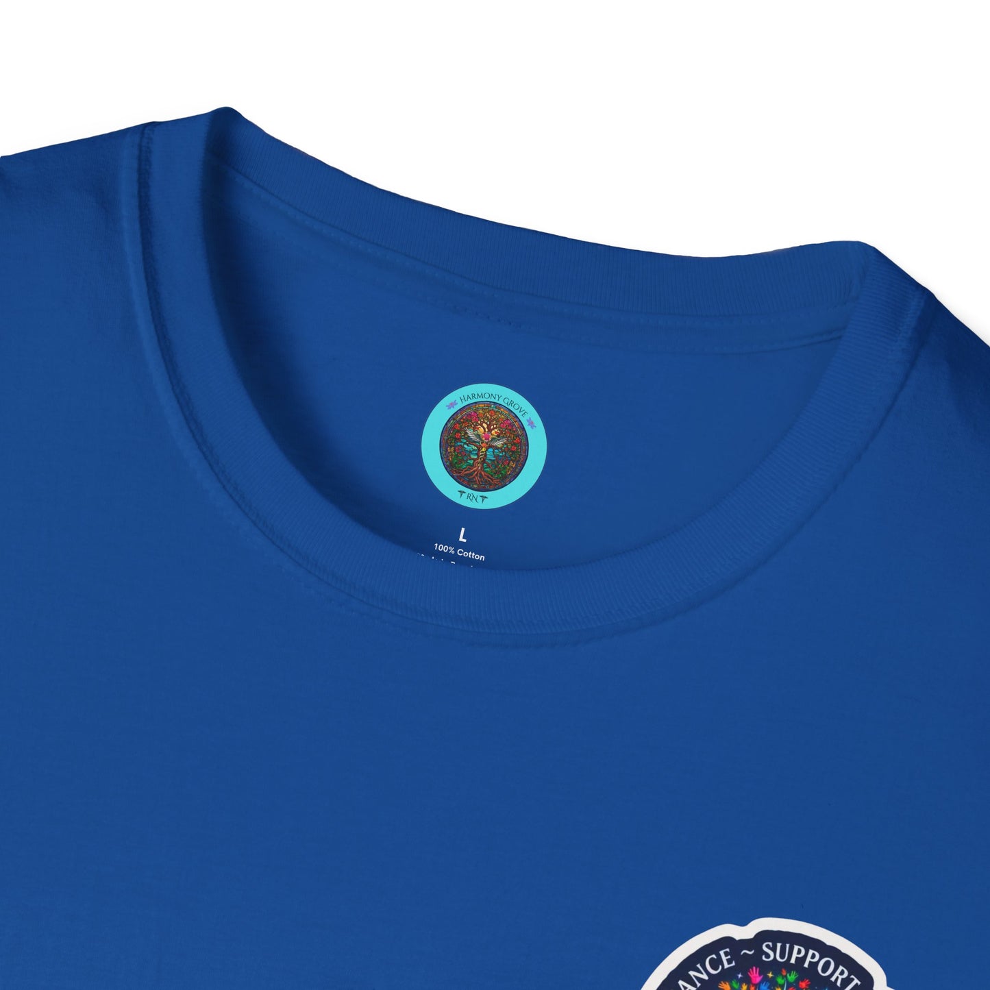 T-Shirt: "Autism Awareness" Rainbow Tree
