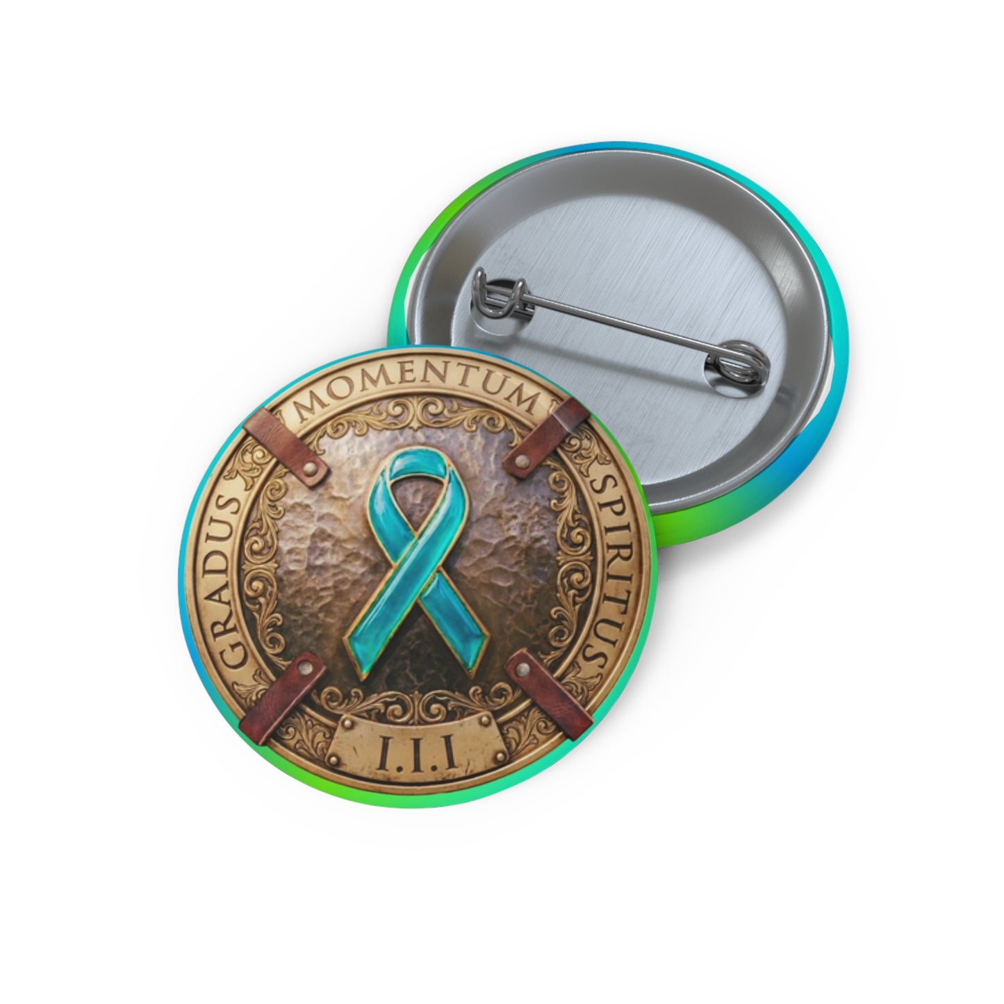 Pin Button: PTSD Awareness Support
