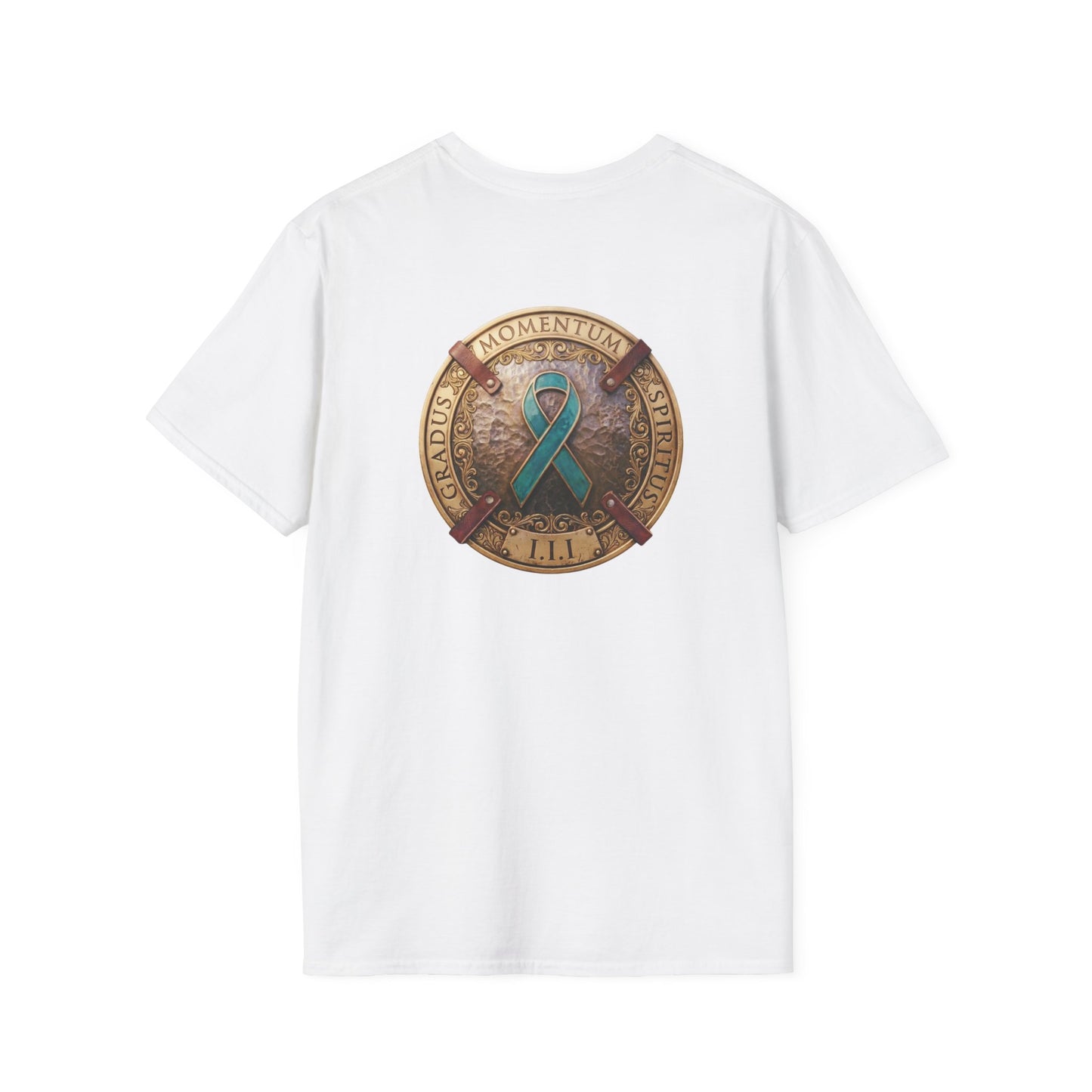 T-Shirt: "PTSD Awareness" Teal Ribbon Support