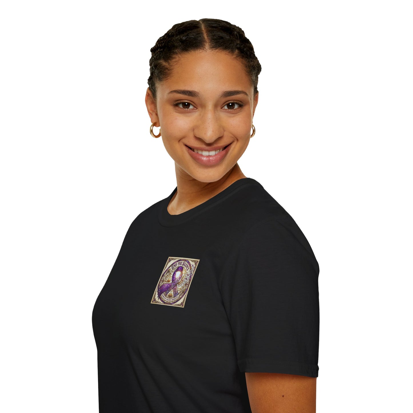 T-Shirt: "End the Silence" Domestic Violence Awareness Support