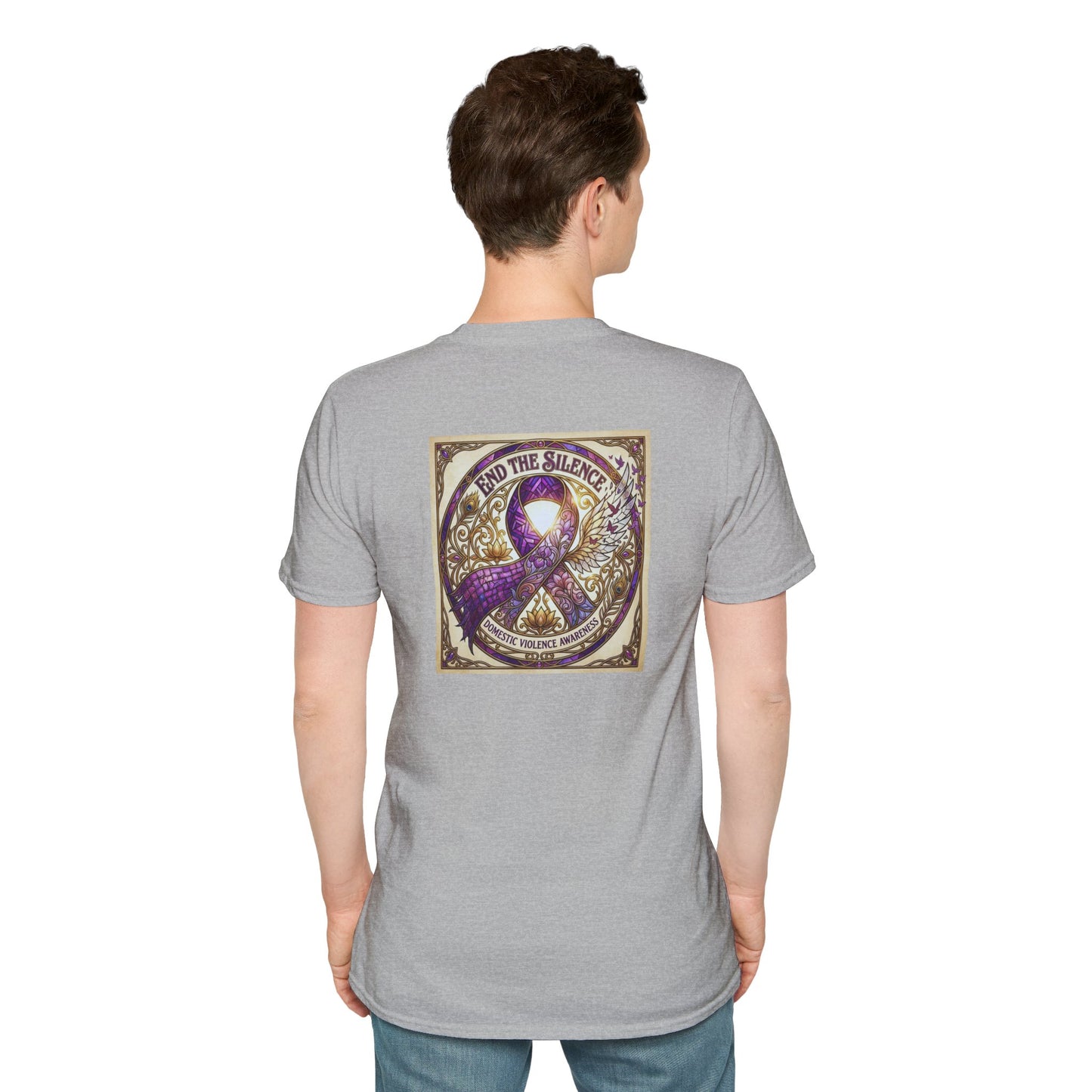 T-Shirt: "End the Silence" Domestic Violence Awareness Support