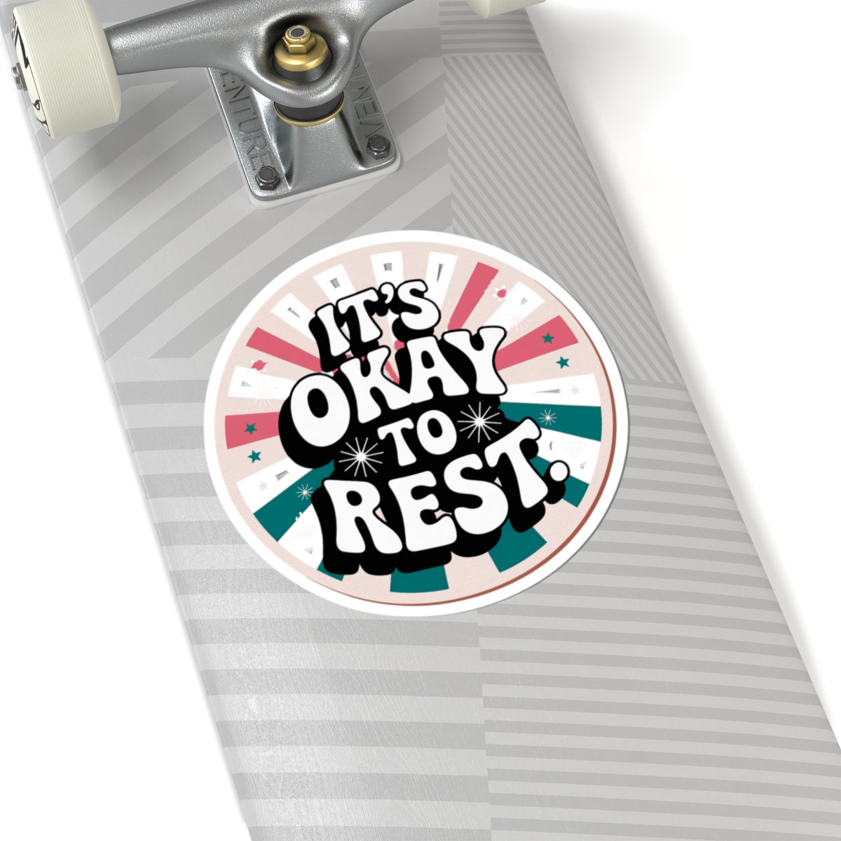 Kiss-Cut Sticker: Restful Reminder