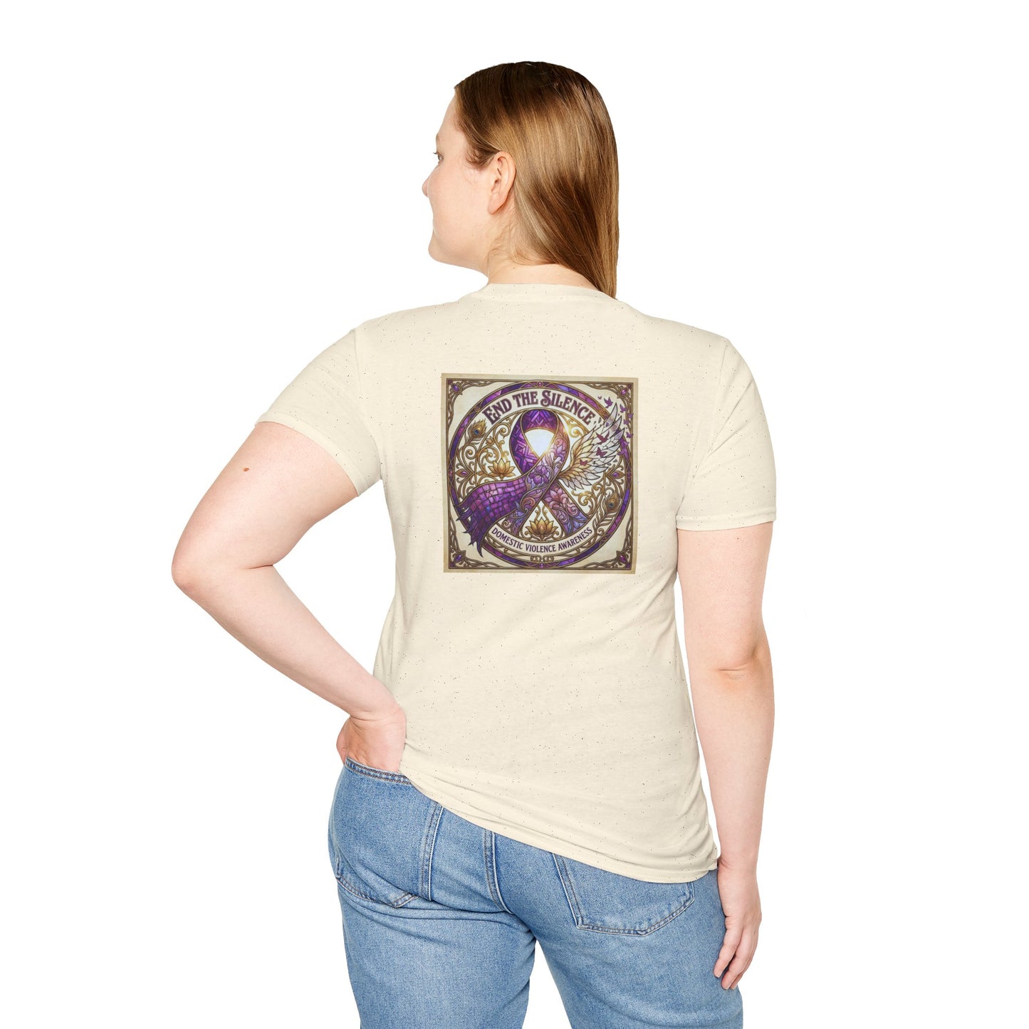 T-Shirt: "End the Silence" Domestic Violence Awareness Support