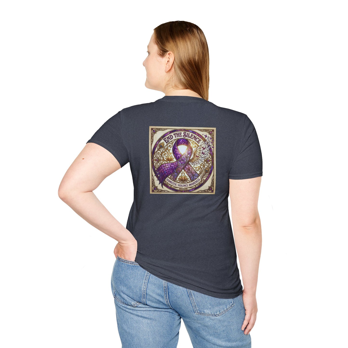 T-Shirt: "End the Silence" Domestic Violence Awareness Support