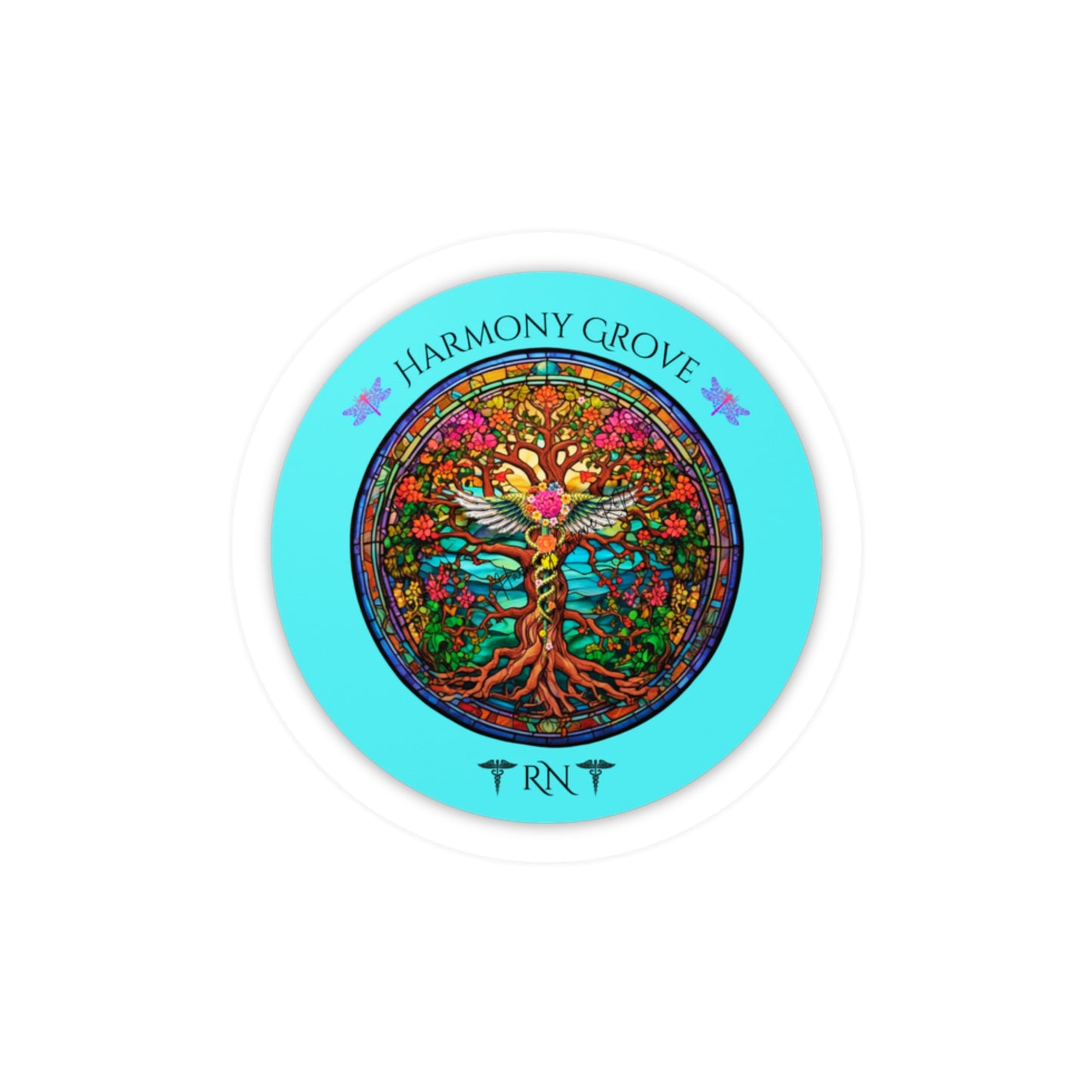 All-Weather Vinyl Decal Harmony Grove Tree of Life