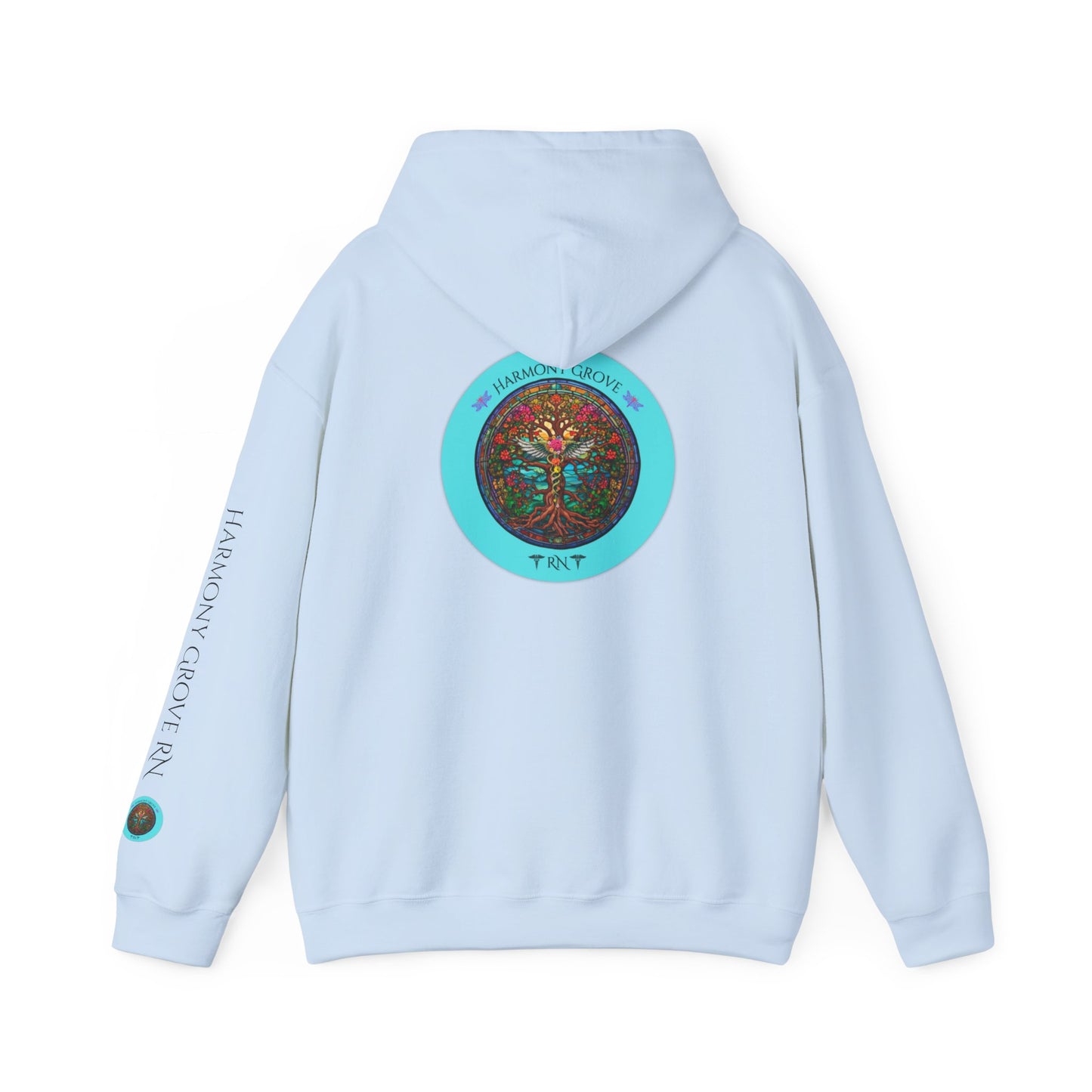 Pullover Hoodie: Harmony Grove RN