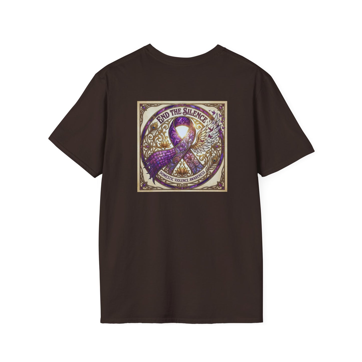 T-Shirt: "End the Silence" Domestic Violence Awareness Support