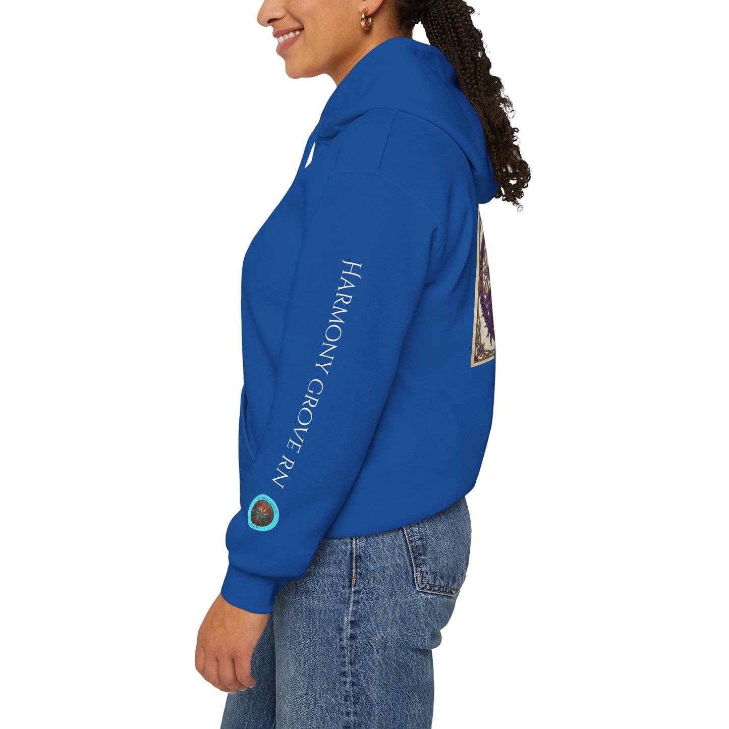 Pullover Hoodie: "End The Silence" Domestic Violence Awareness