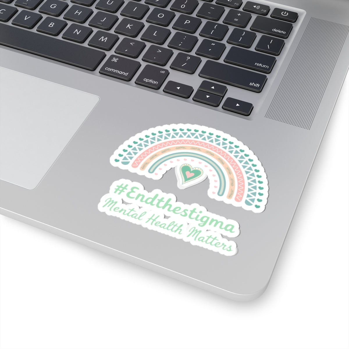 Kiss-Cut Sticker: Mental Health Matters #EndtheStigma Design