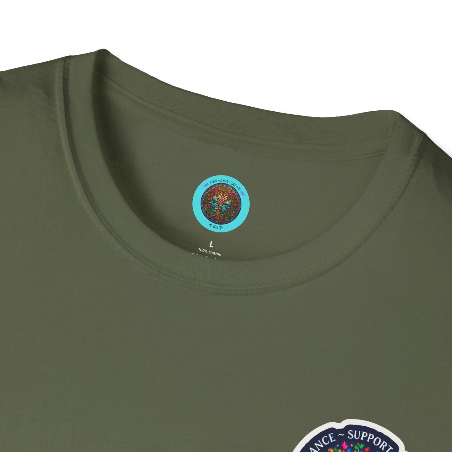 T-Shirt: "Autism Awareness" Rainbow Tree