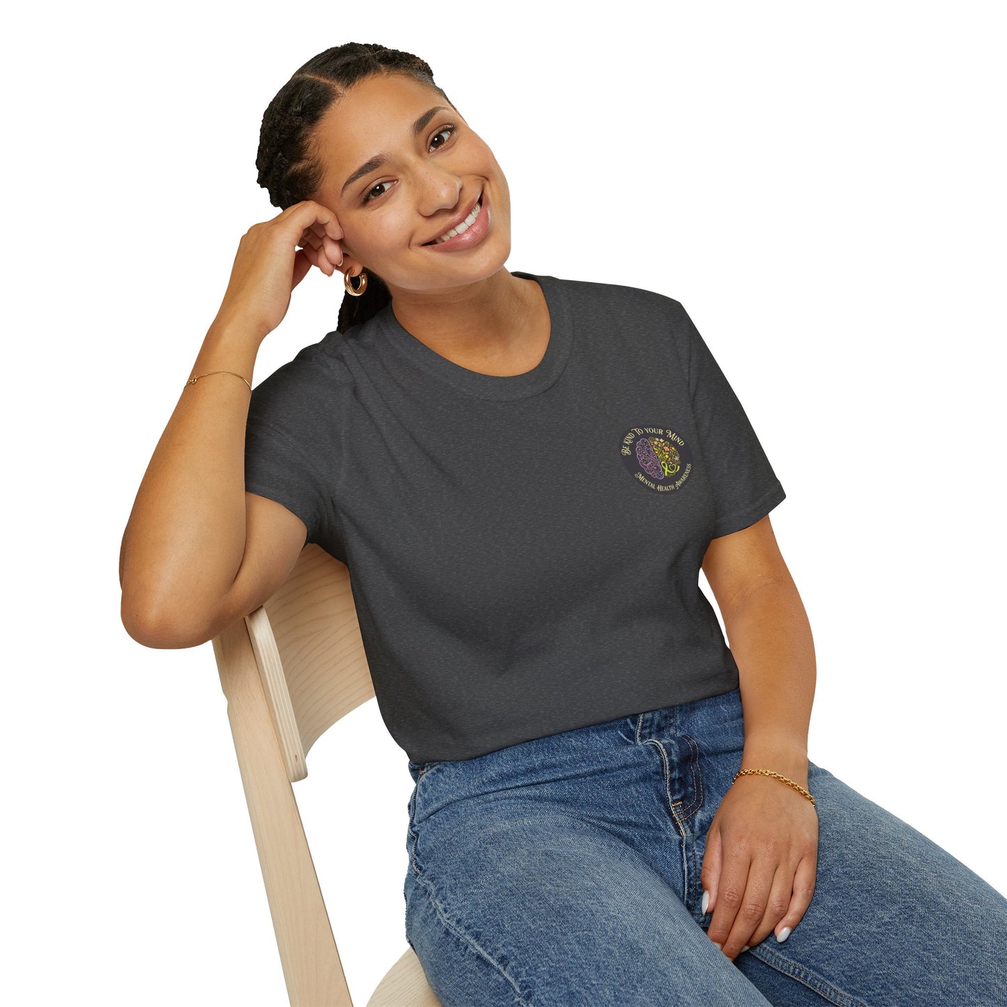 T-Shirt: "Be Kind to Your Mind" Mental Health Awareness