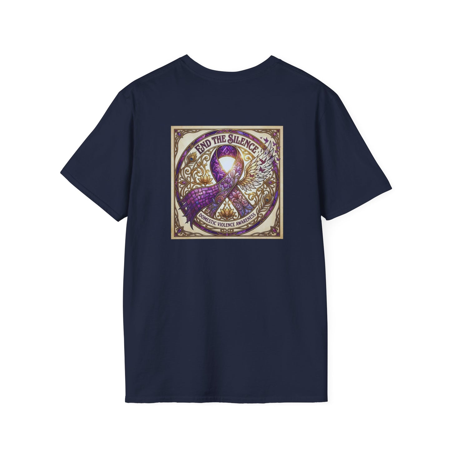 T-Shirt: "End the Silence" Domestic Violence Awareness Support