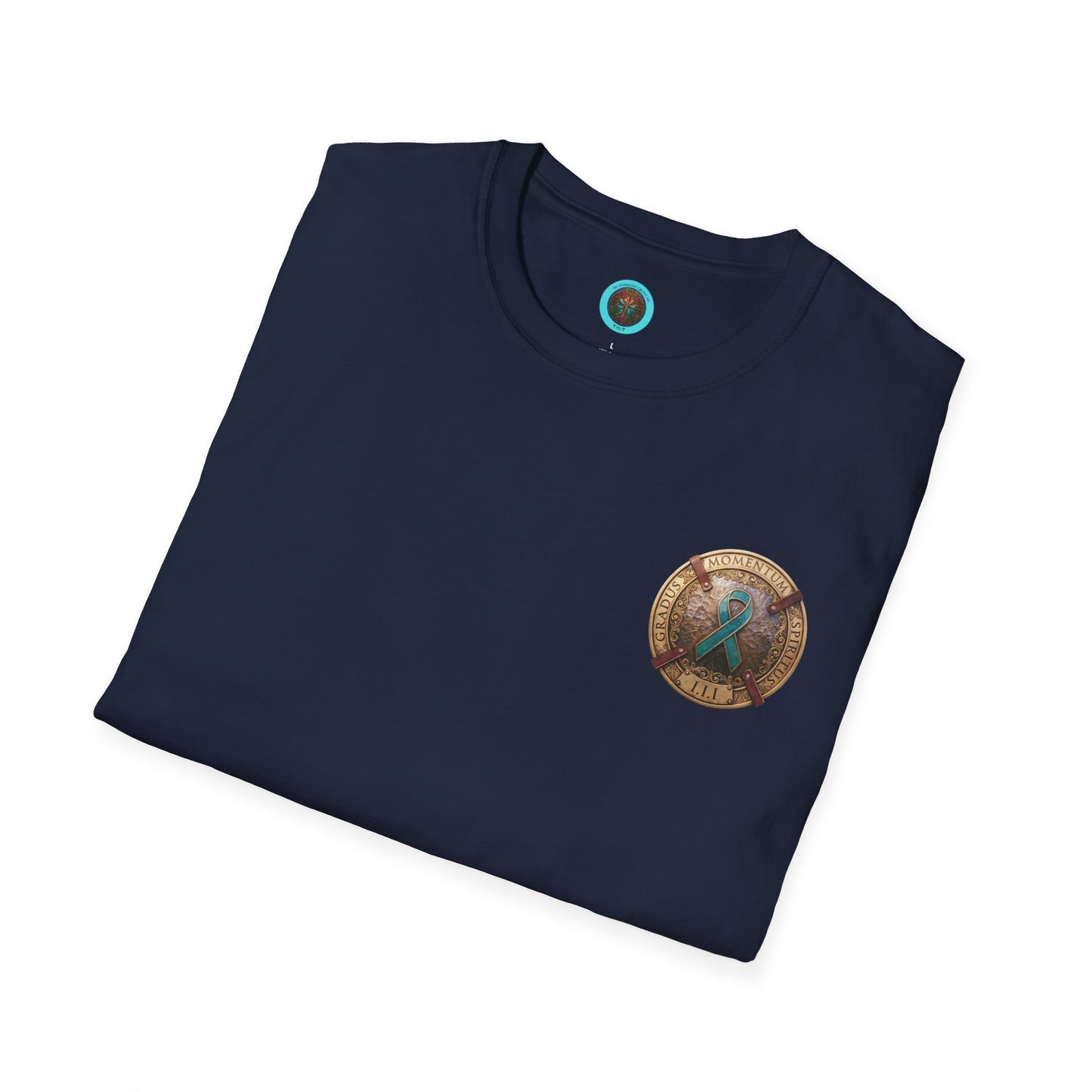 T-Shirt: "PTSD Awareness" Teal Ribbon Support