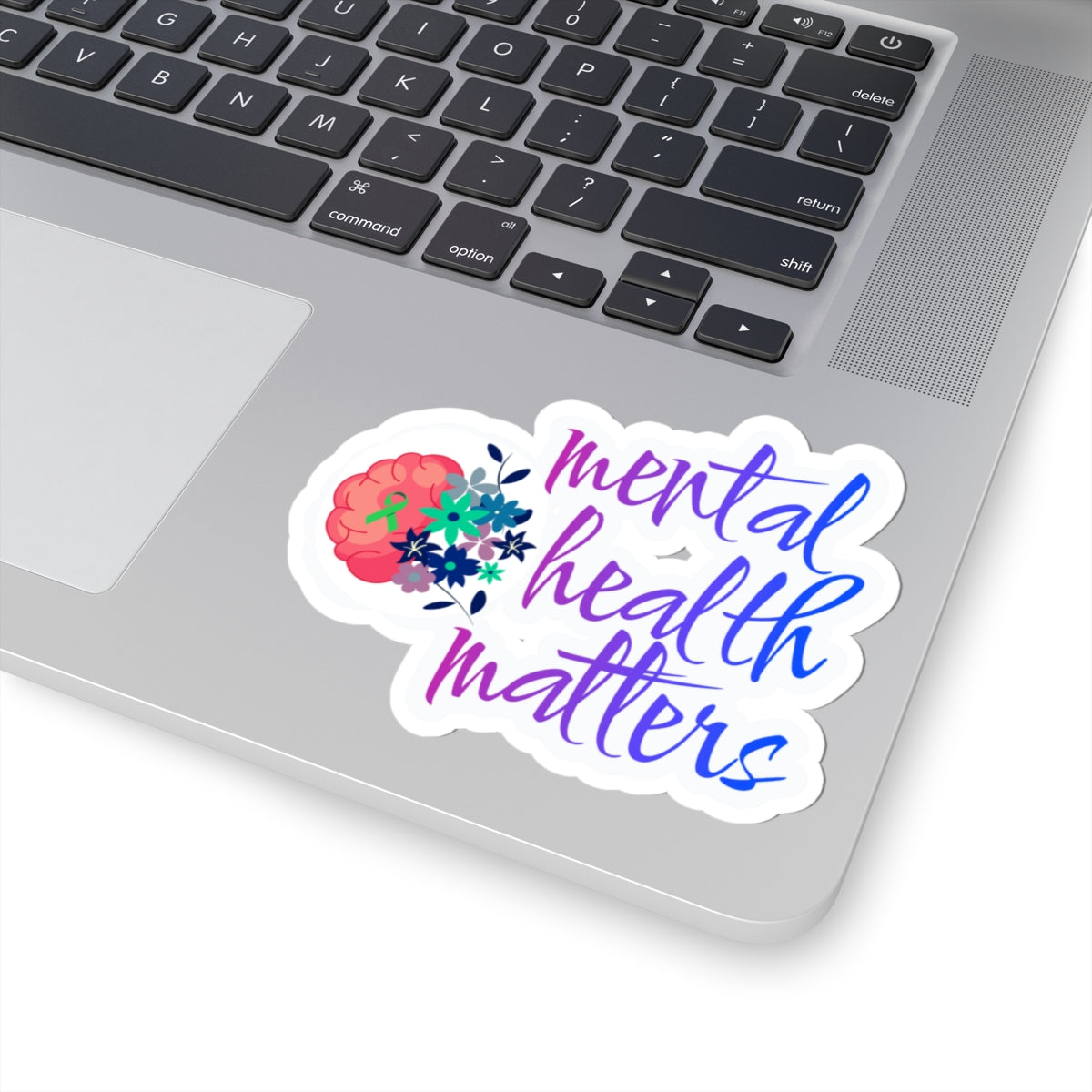Kiss-Cut Sticker:  Mental Health Matters