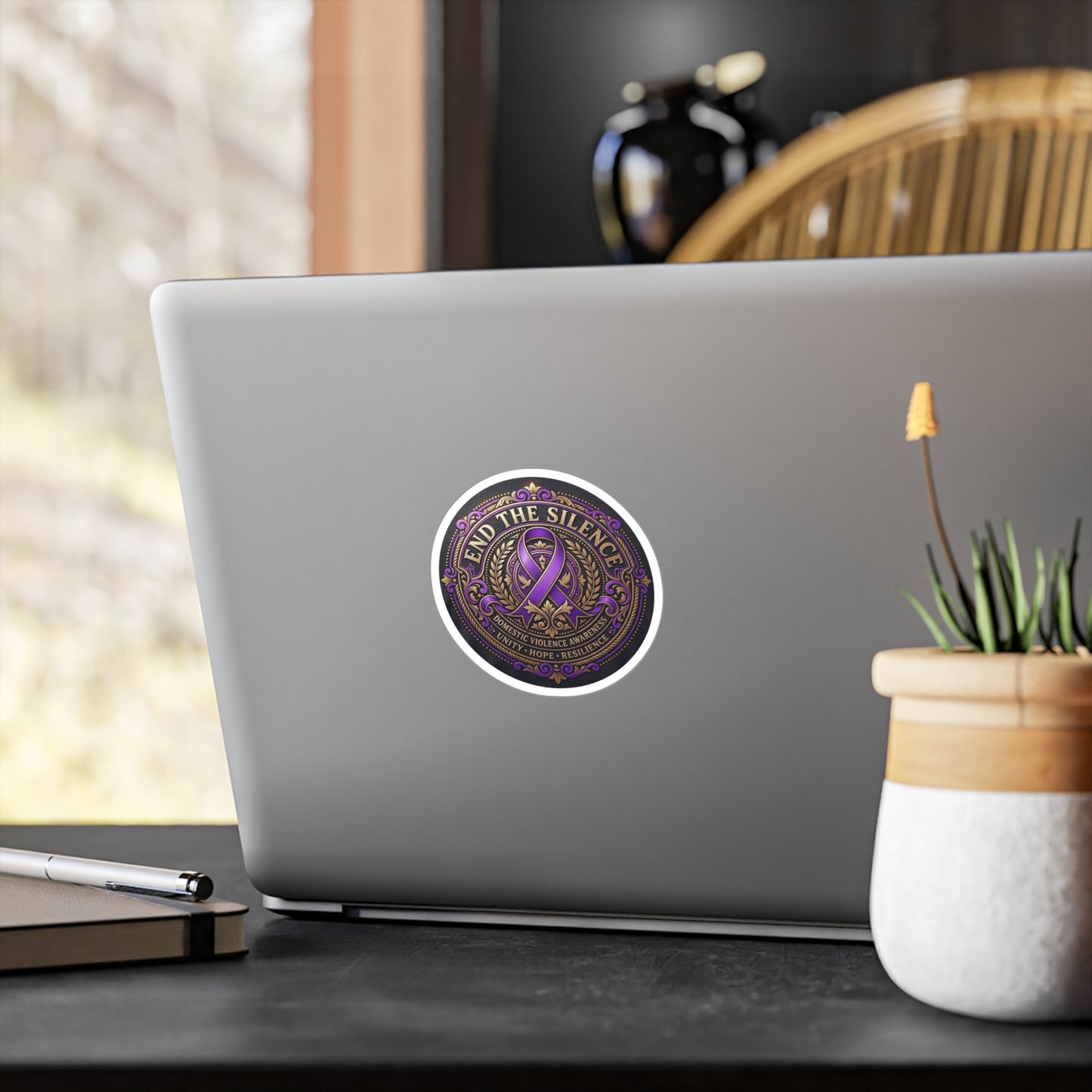All-Weather Vinyl Decal: Domestic Violence Awareness
