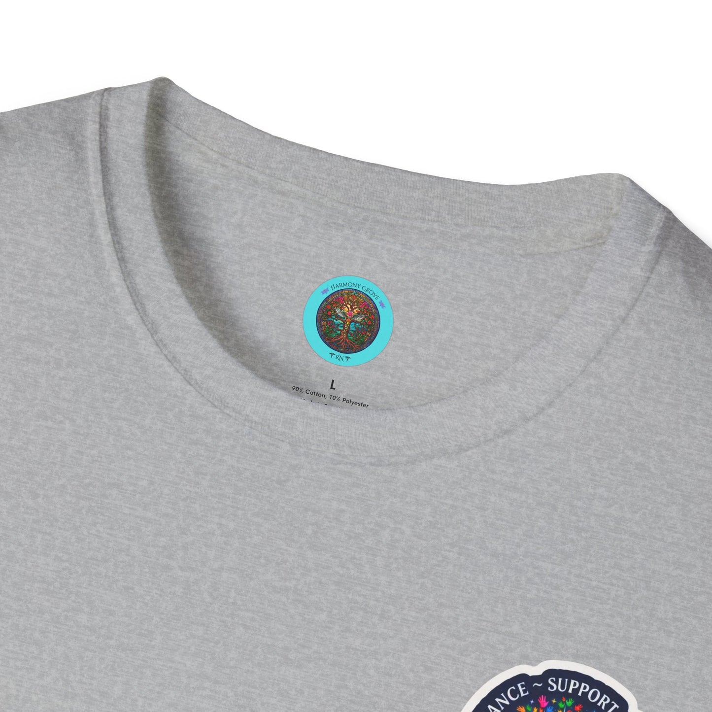 T-Shirt: "Autism Awareness" Rainbow Tree
