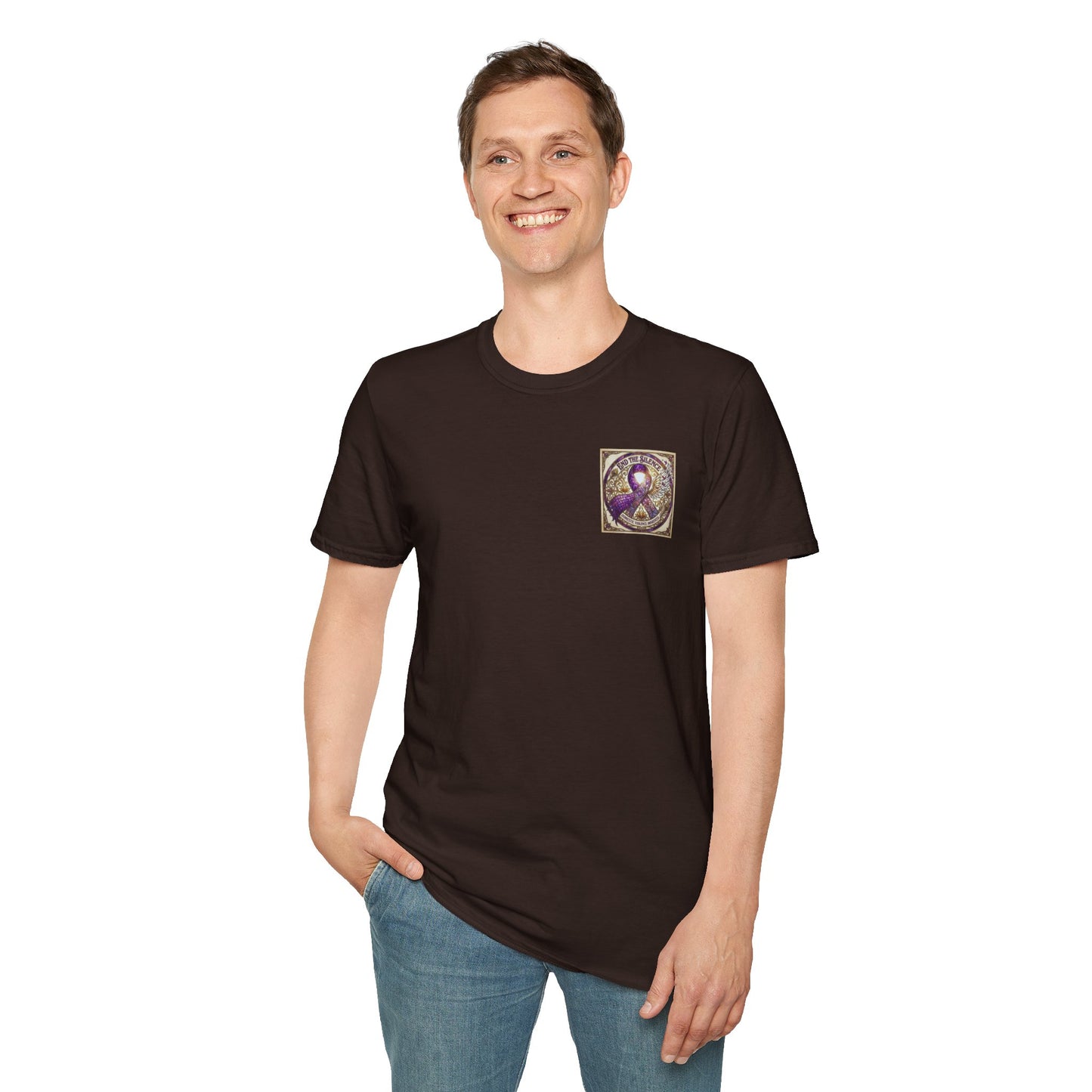 T-Shirt: "End the Silence" Domestic Violence Awareness Support