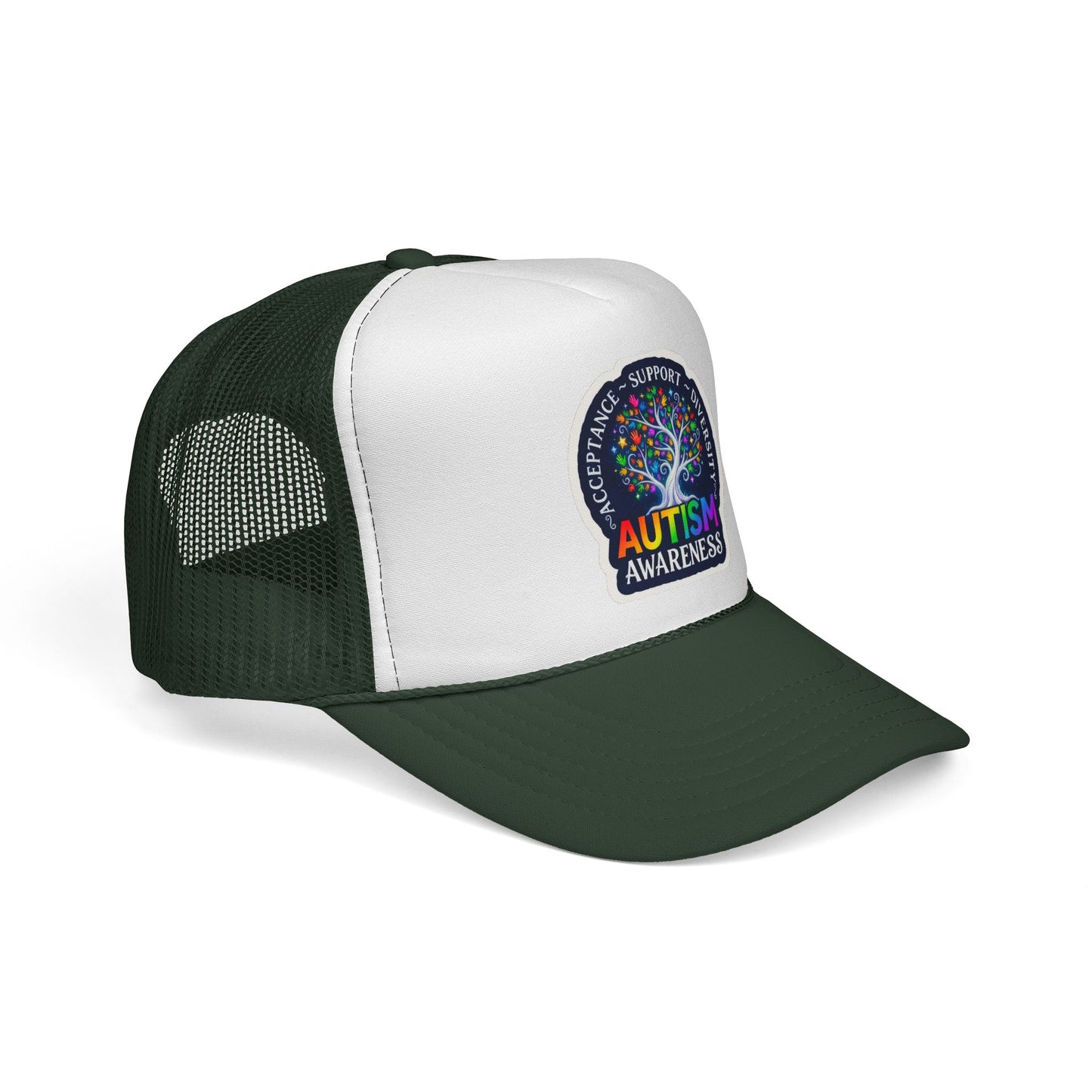 Trucker Cap: "Acceptance • Support • Diversity" Autism Awareness