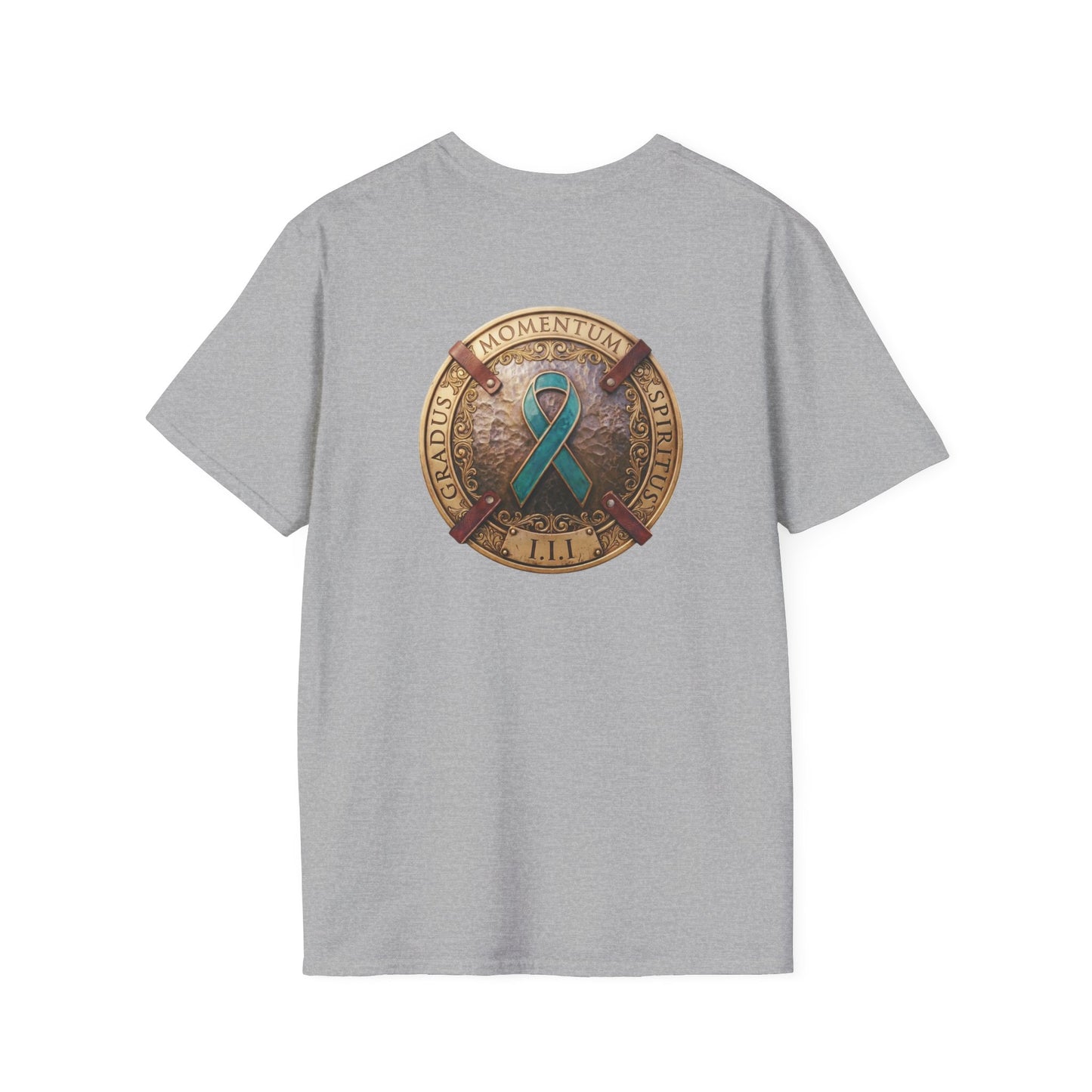 T-Shirt: "PTSD Awareness" Teal Ribbon Support