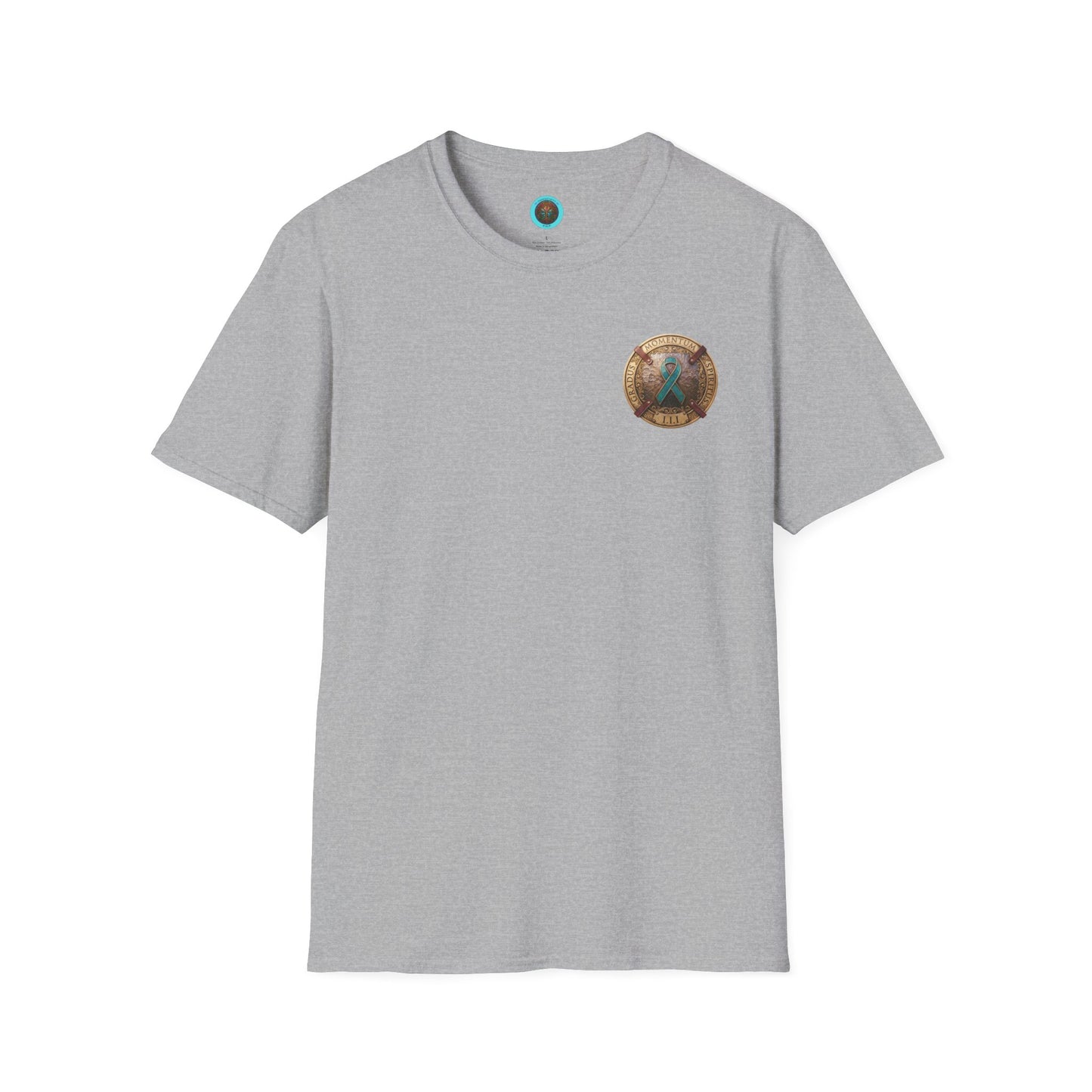 T-Shirt: "PTSD Awareness" Teal Ribbon Support
