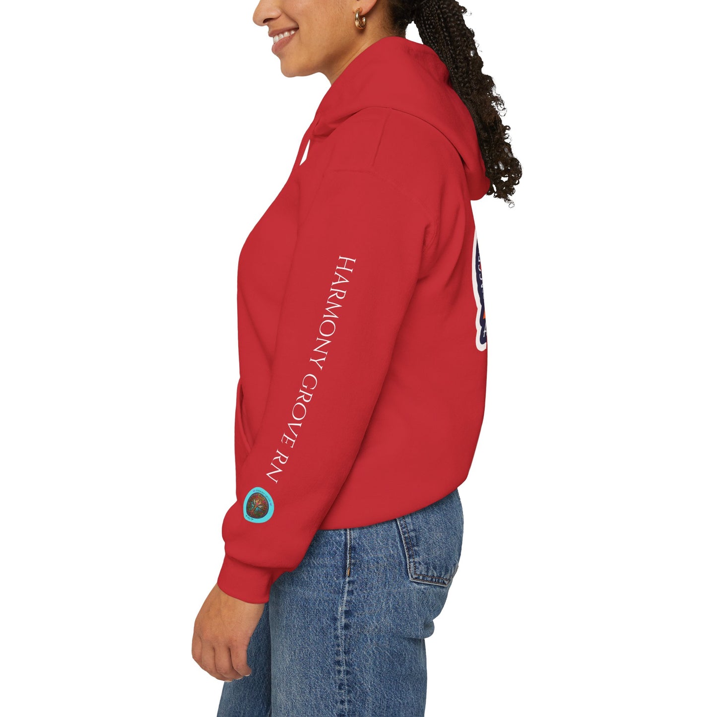 Pullover Hoodie: "Autism Awareness" Colorful Tree Compassion Design